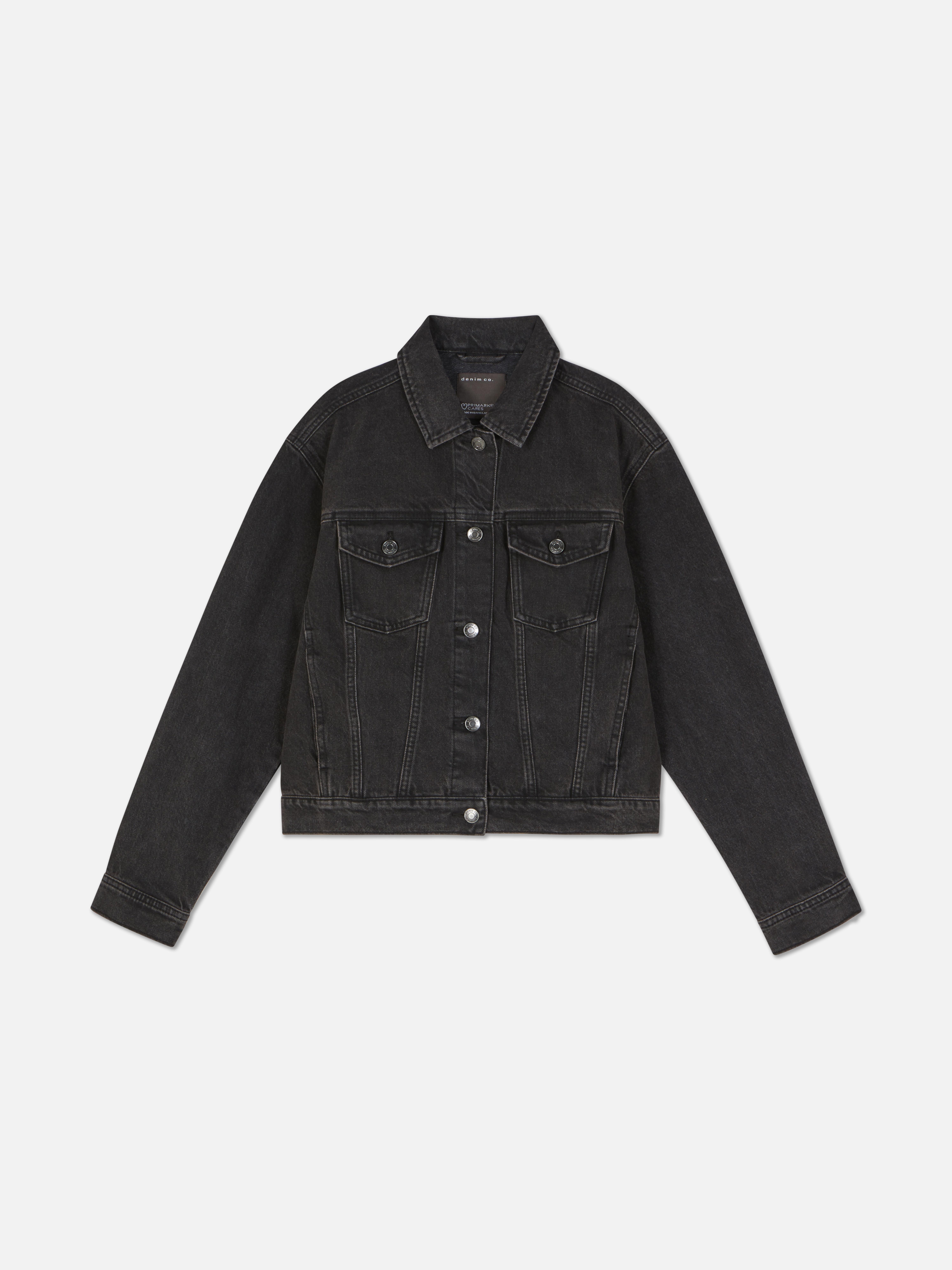 Jacket Cazadora Vaquera Primark Mujer Chaqueta Primark Double