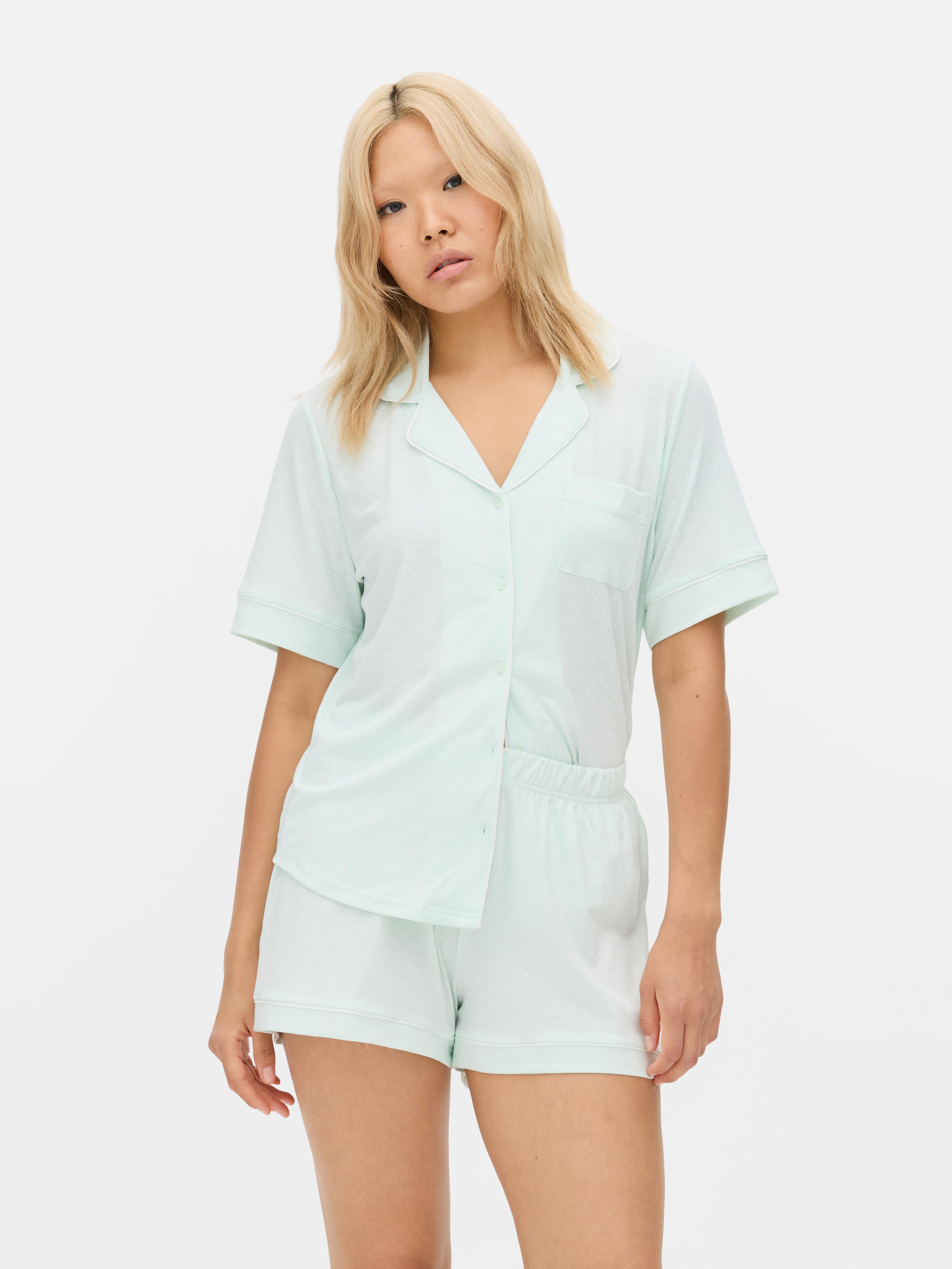 Printed Boyfriend Short Pyjama Set