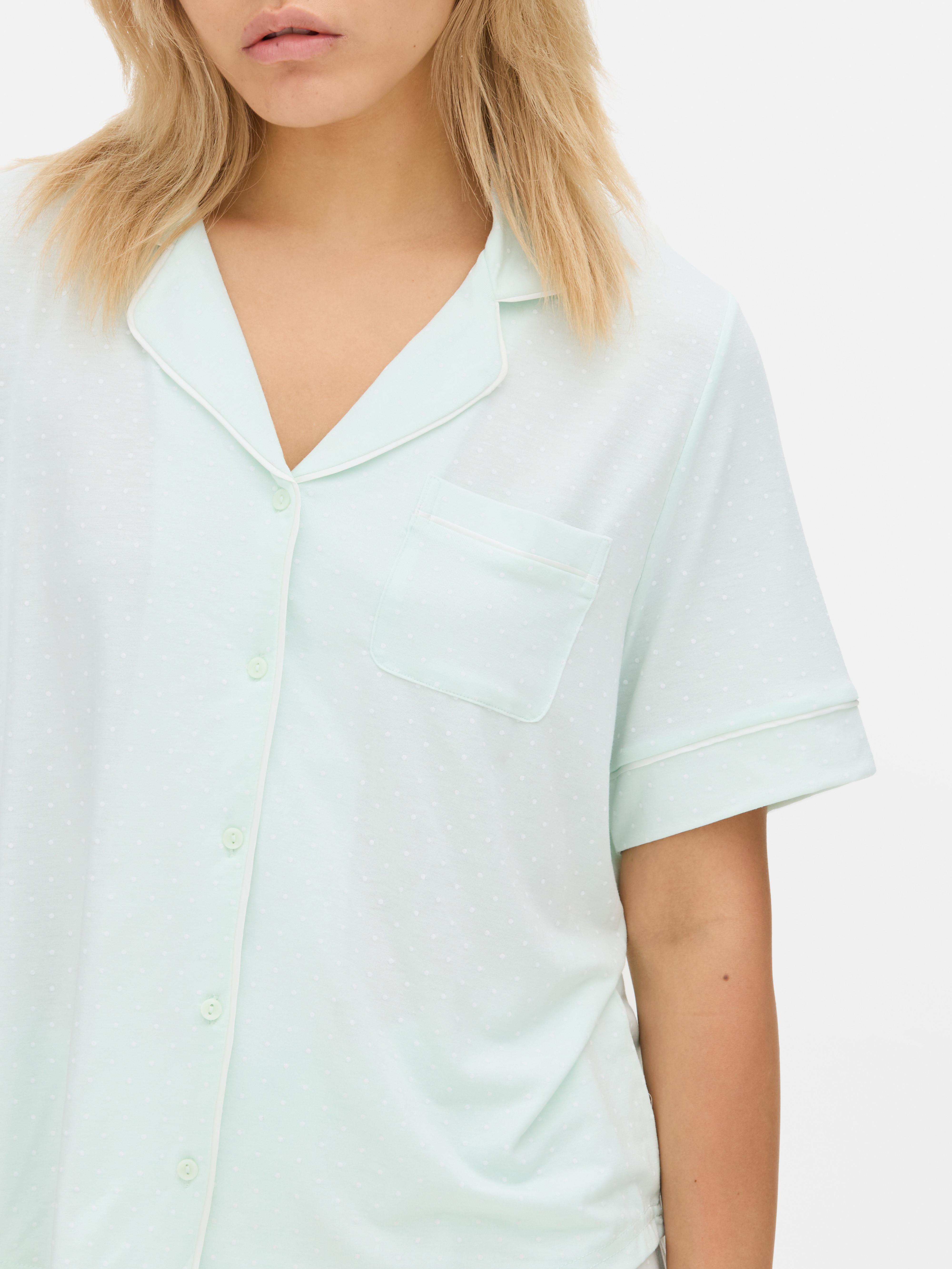 Printed Boyfriend Short Pyjama Set