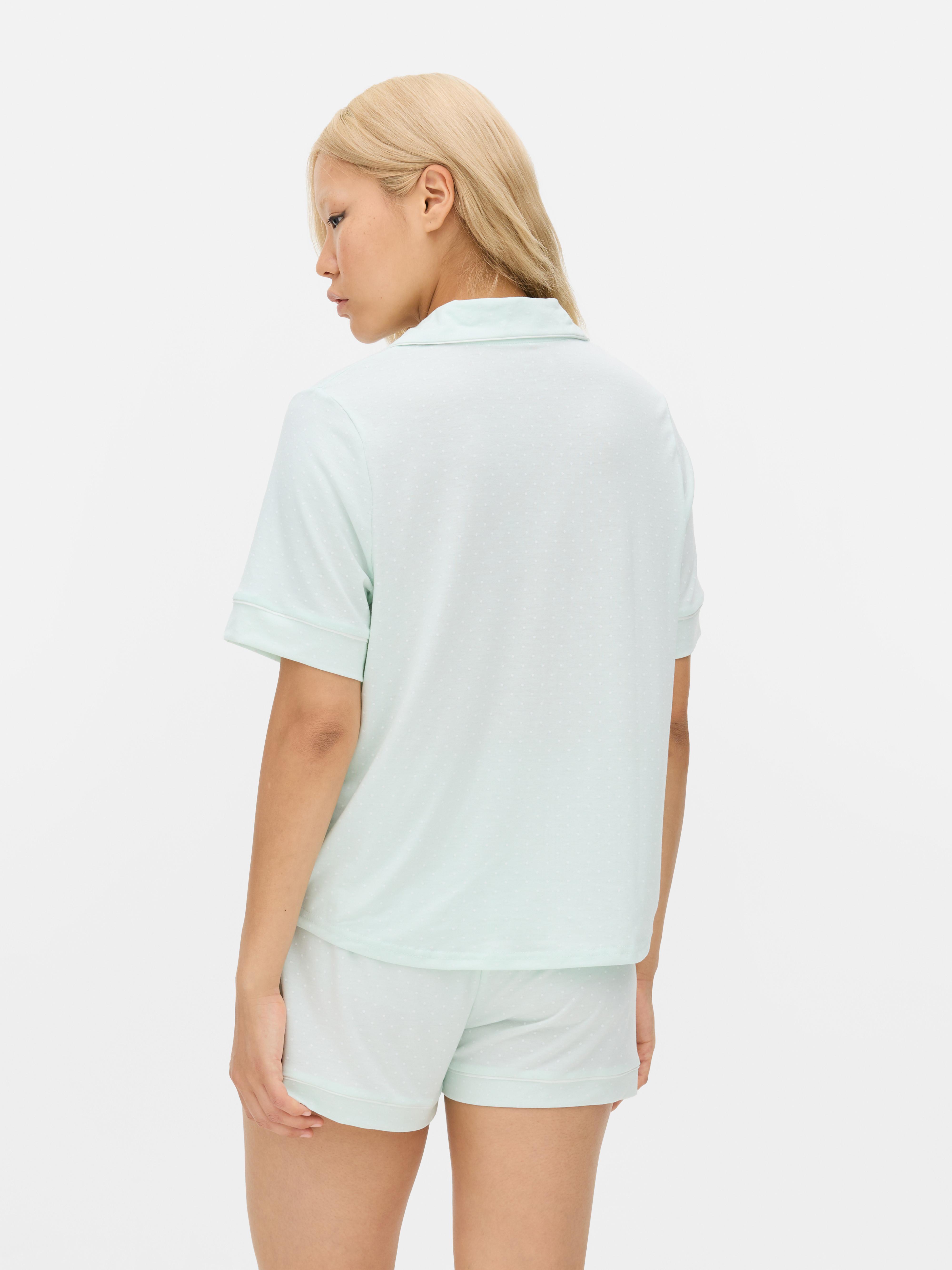 Printed Boyfriend Short Pyjama Set