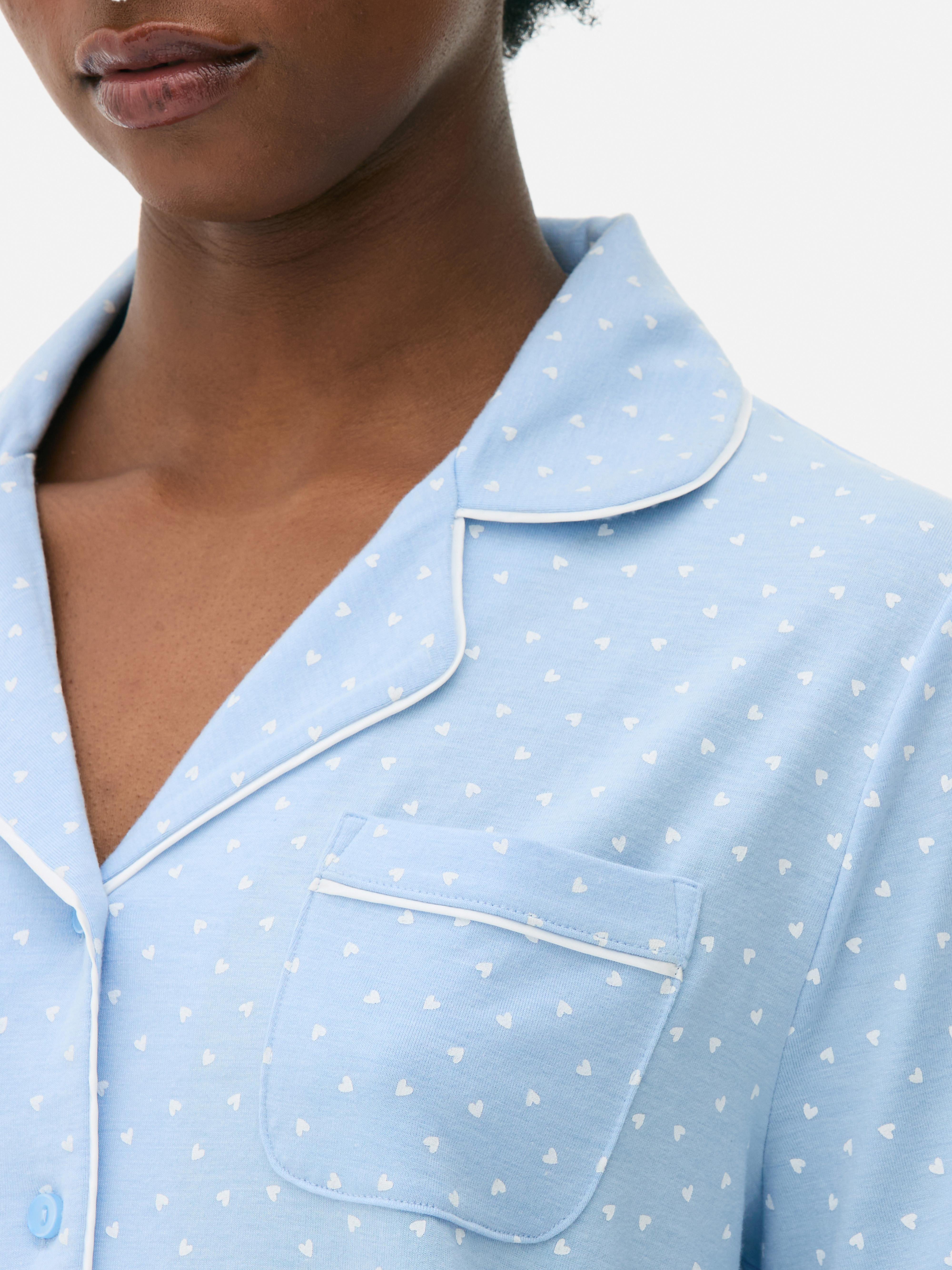 Printed Jersey Short Pyjamas