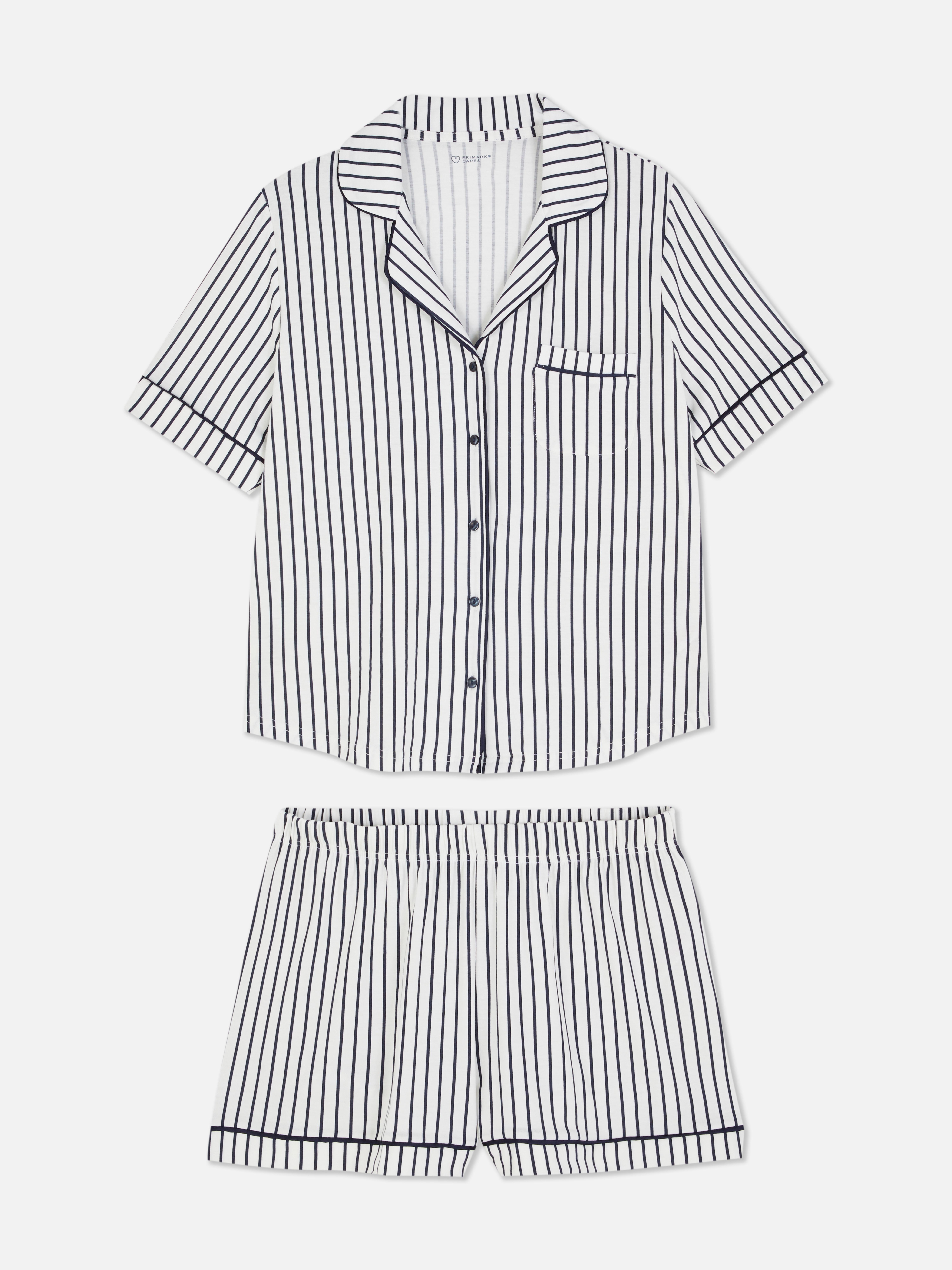 Printed Jersey Short Pyjamas