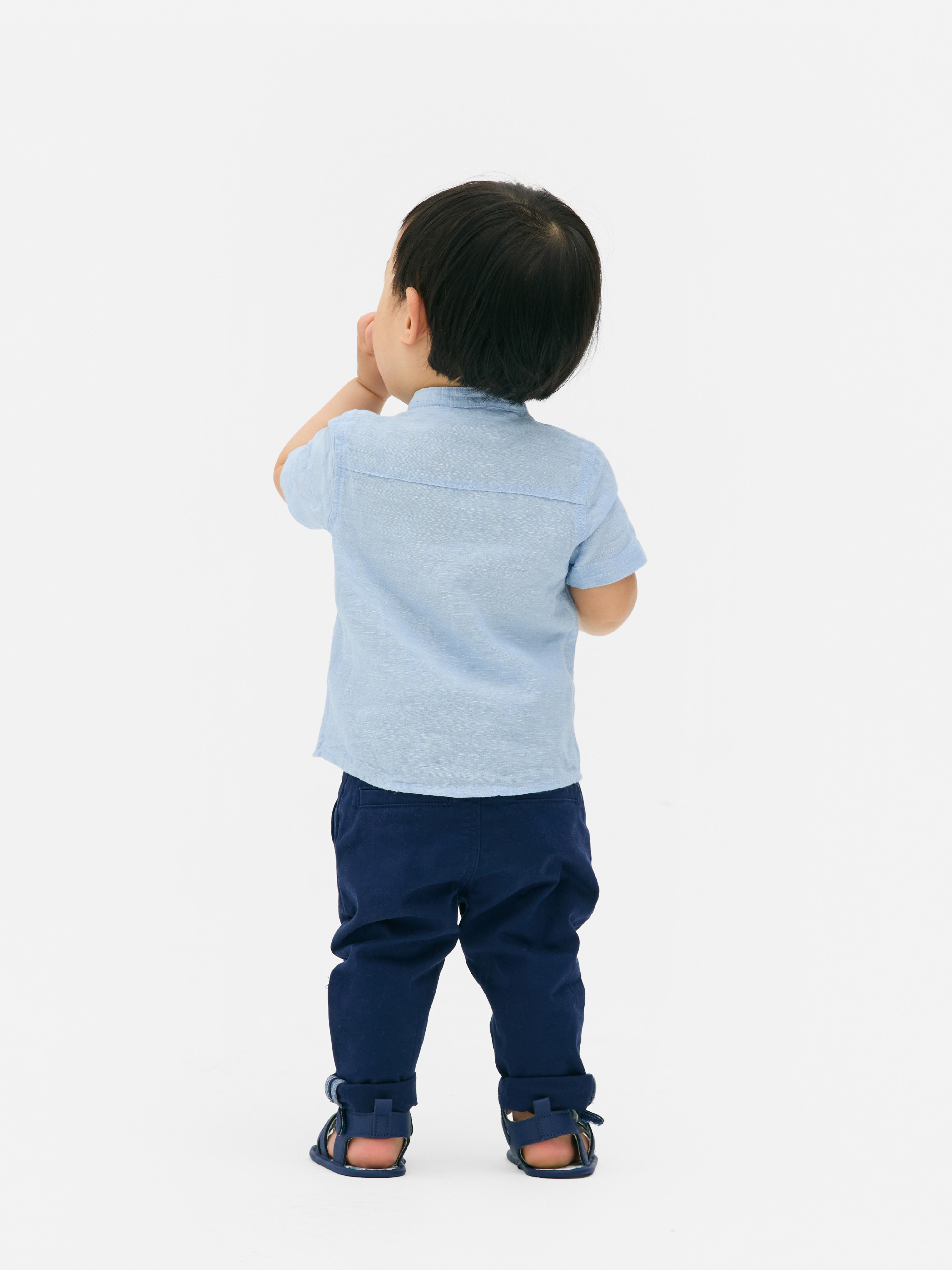 Camisa manga curta botões