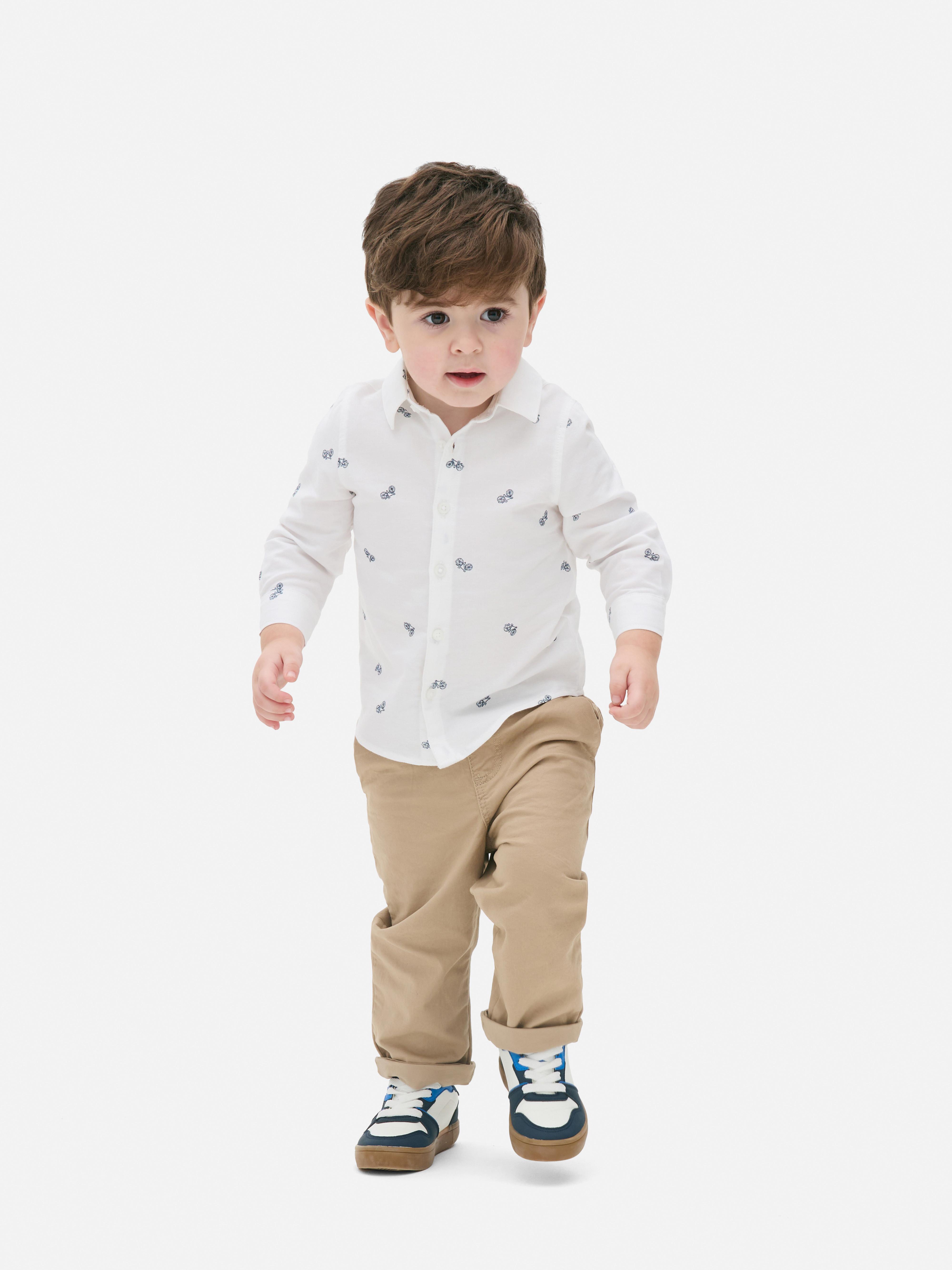 Camisa Oxford manga comprida bicicleta