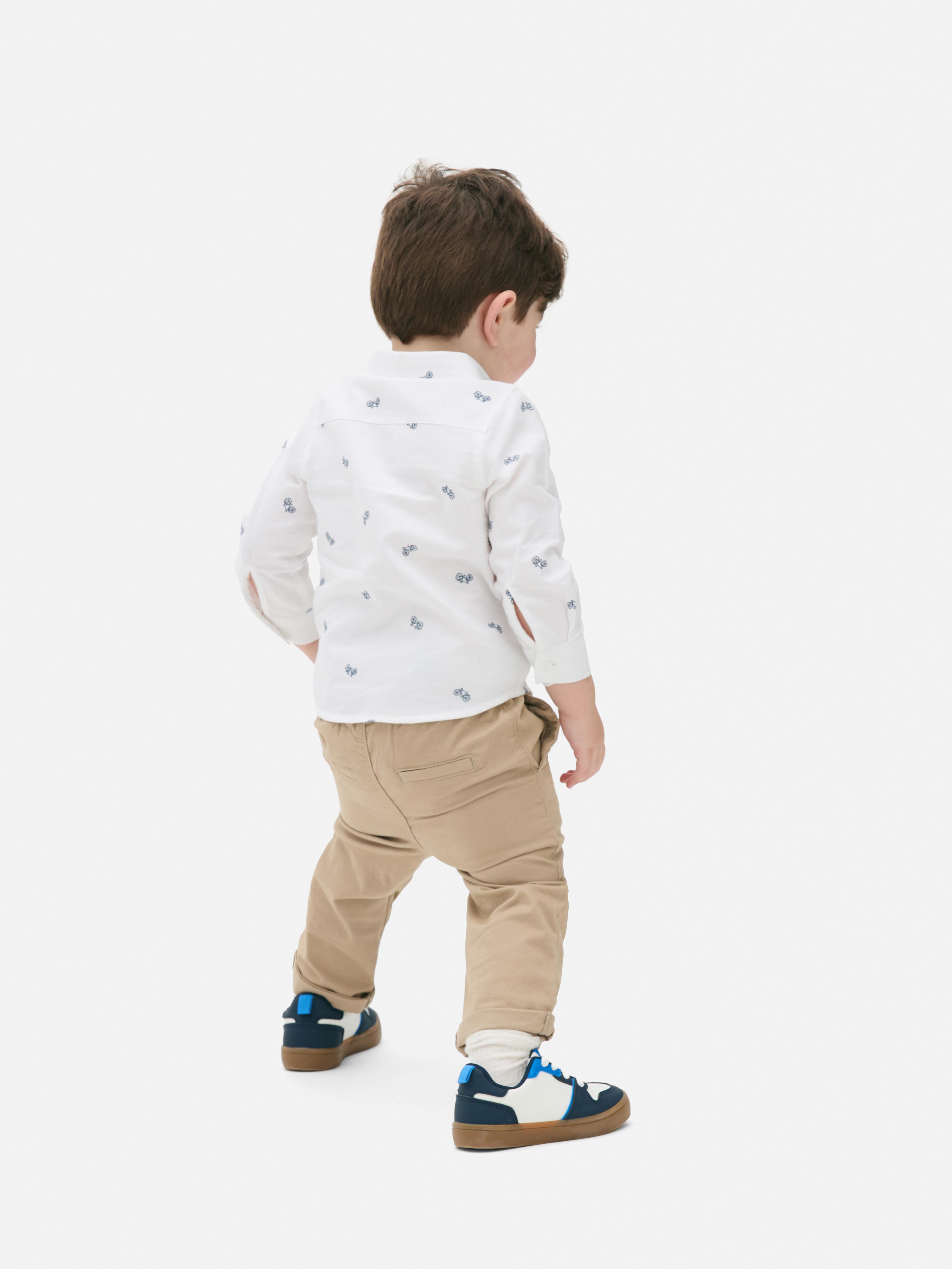 Camisa Oxford manga comprida bicicleta