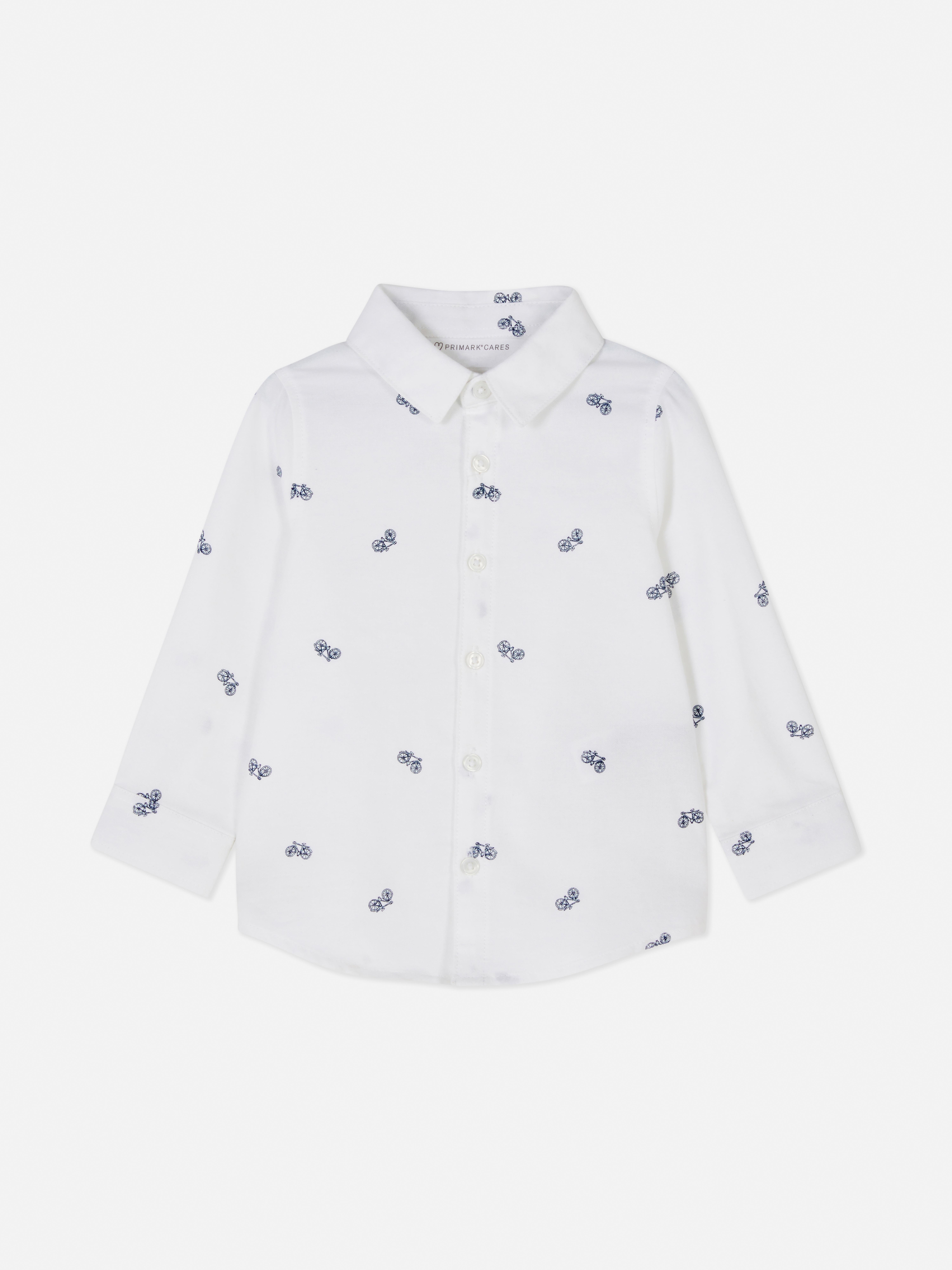 Camisa Oxford manga comprida bicicleta