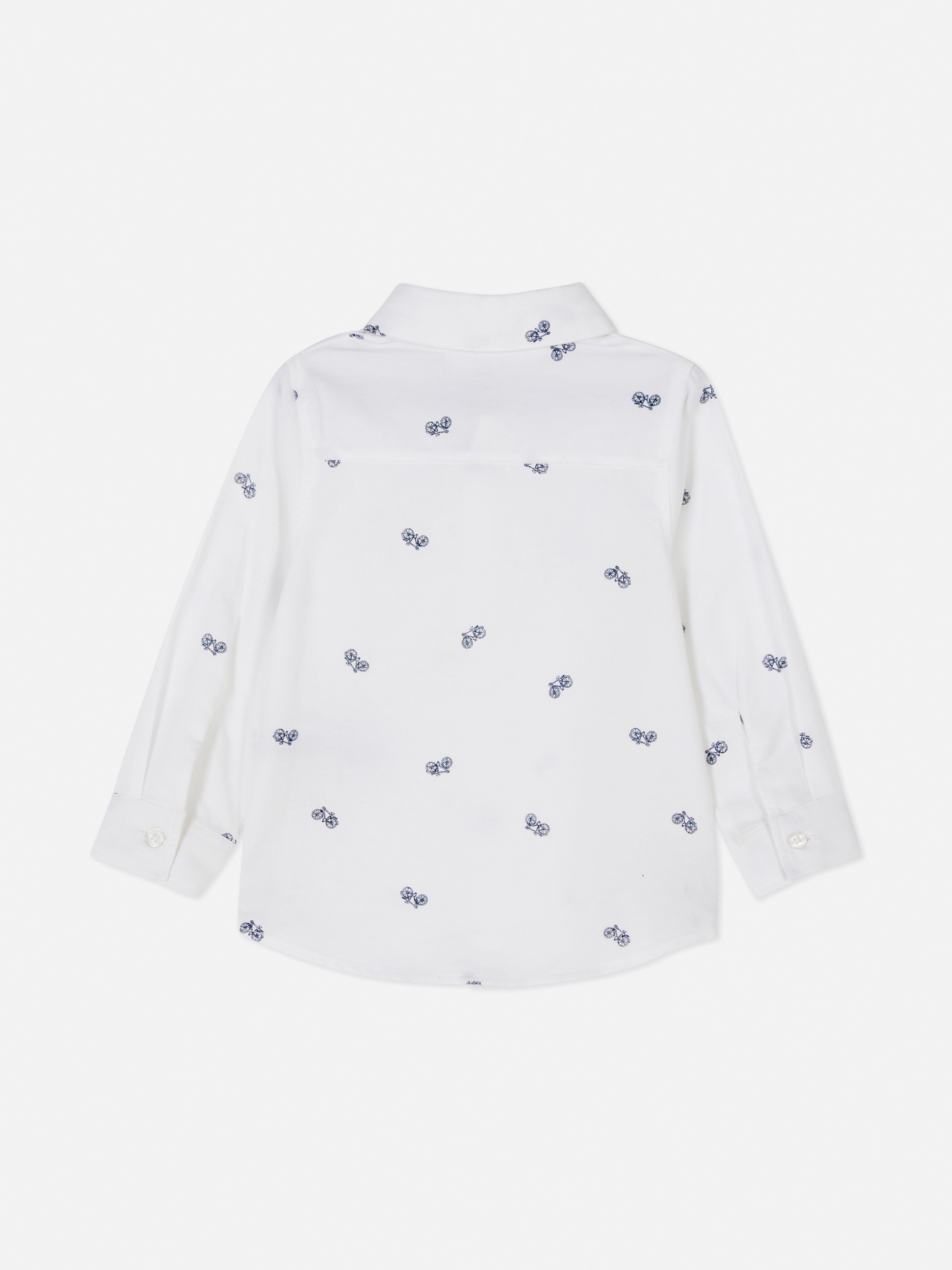Camisa Oxford manga comprida bicicleta