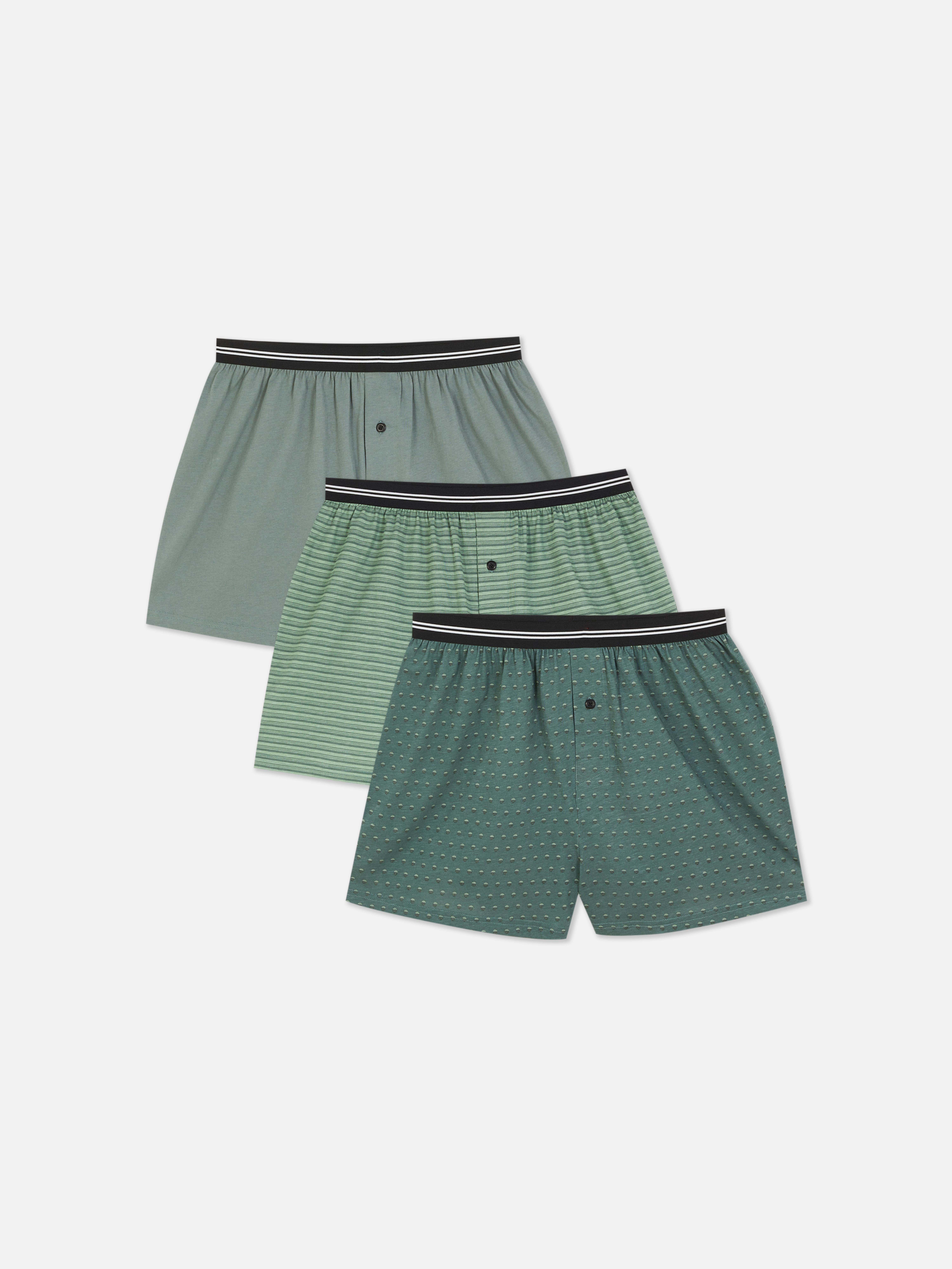 3pk Stripe Loose Fit Boxer