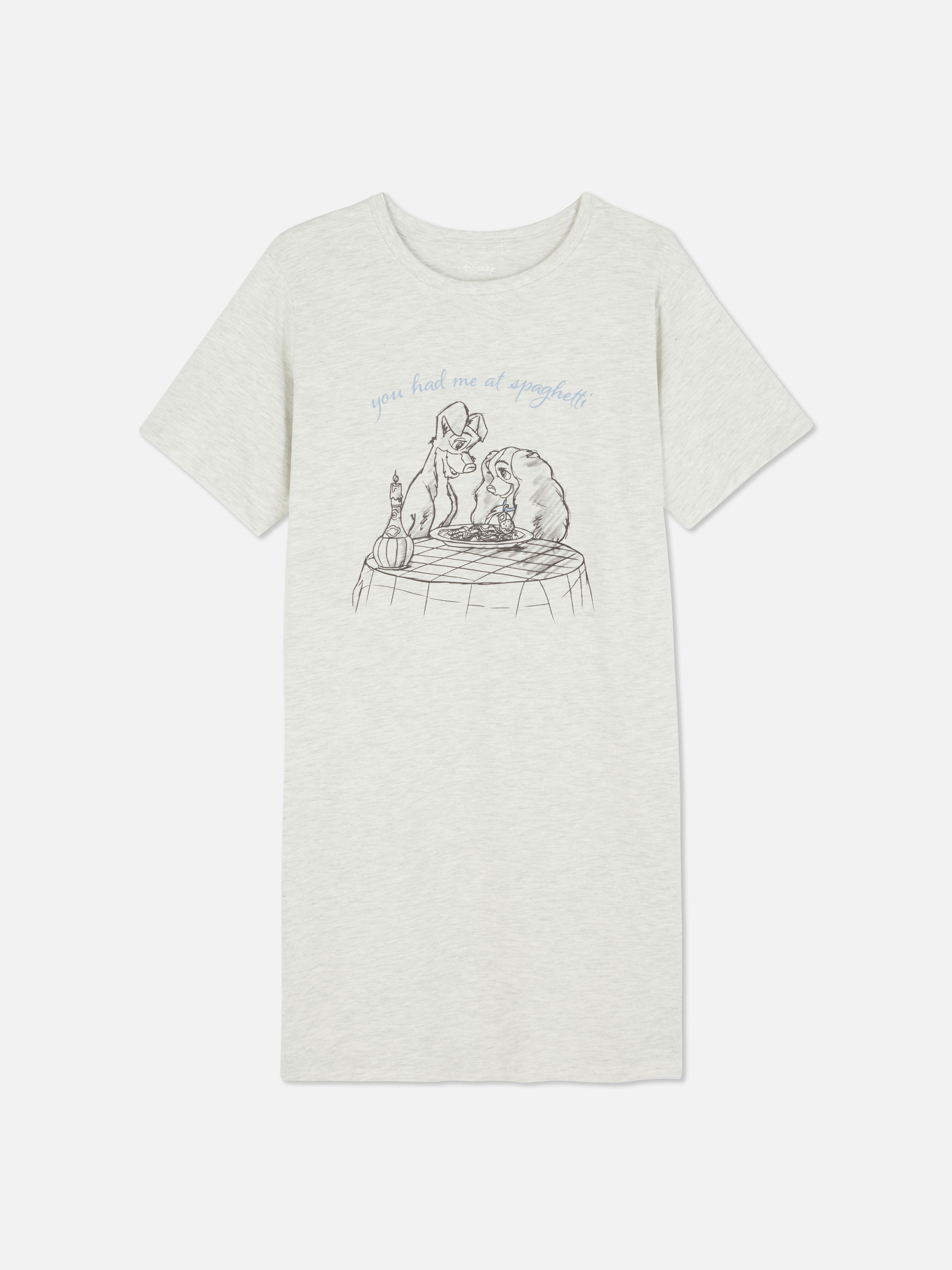 Camisa noite Disney A Dama e o Vagabundo