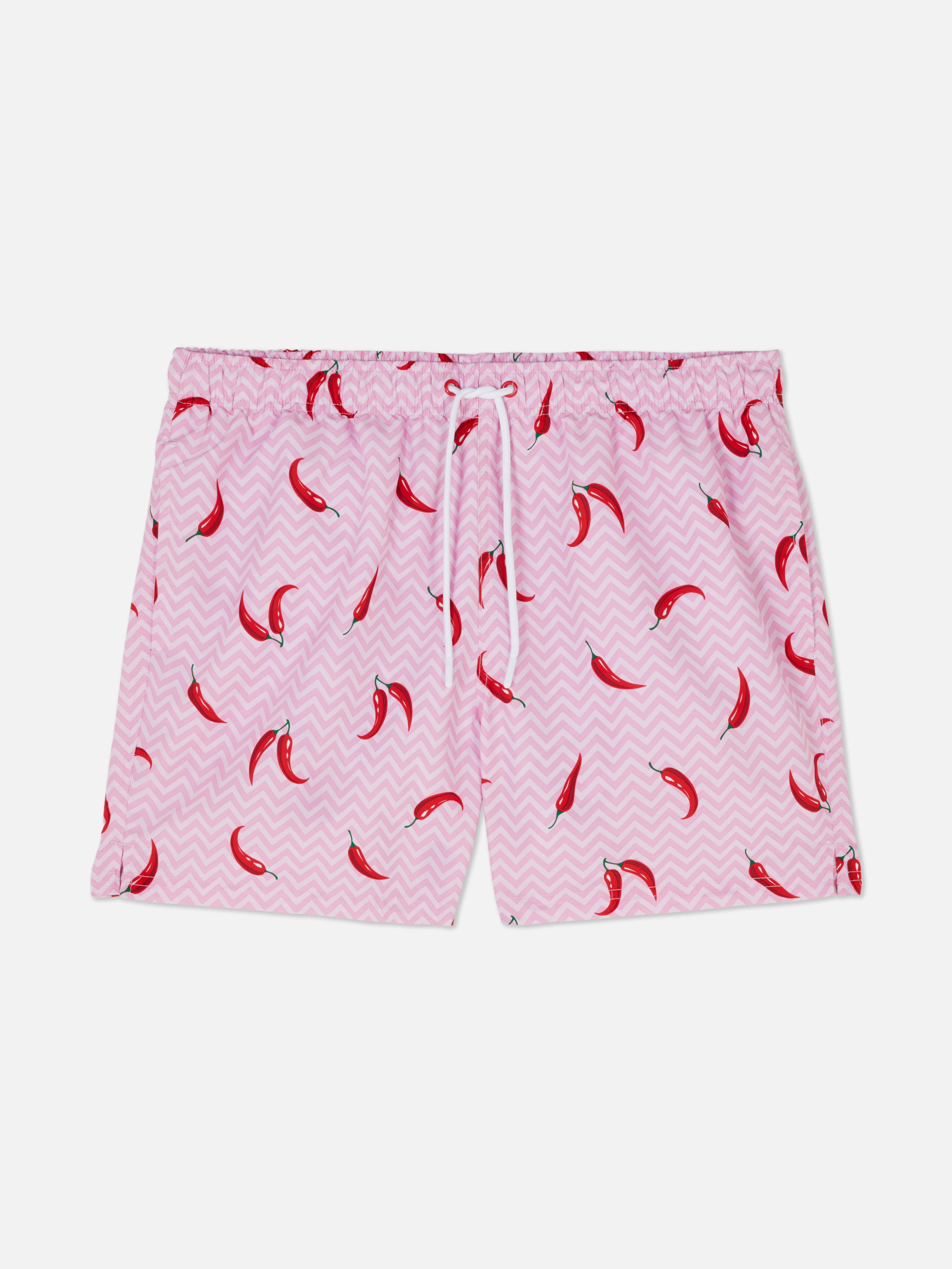 Bañador con estampado de chiles
