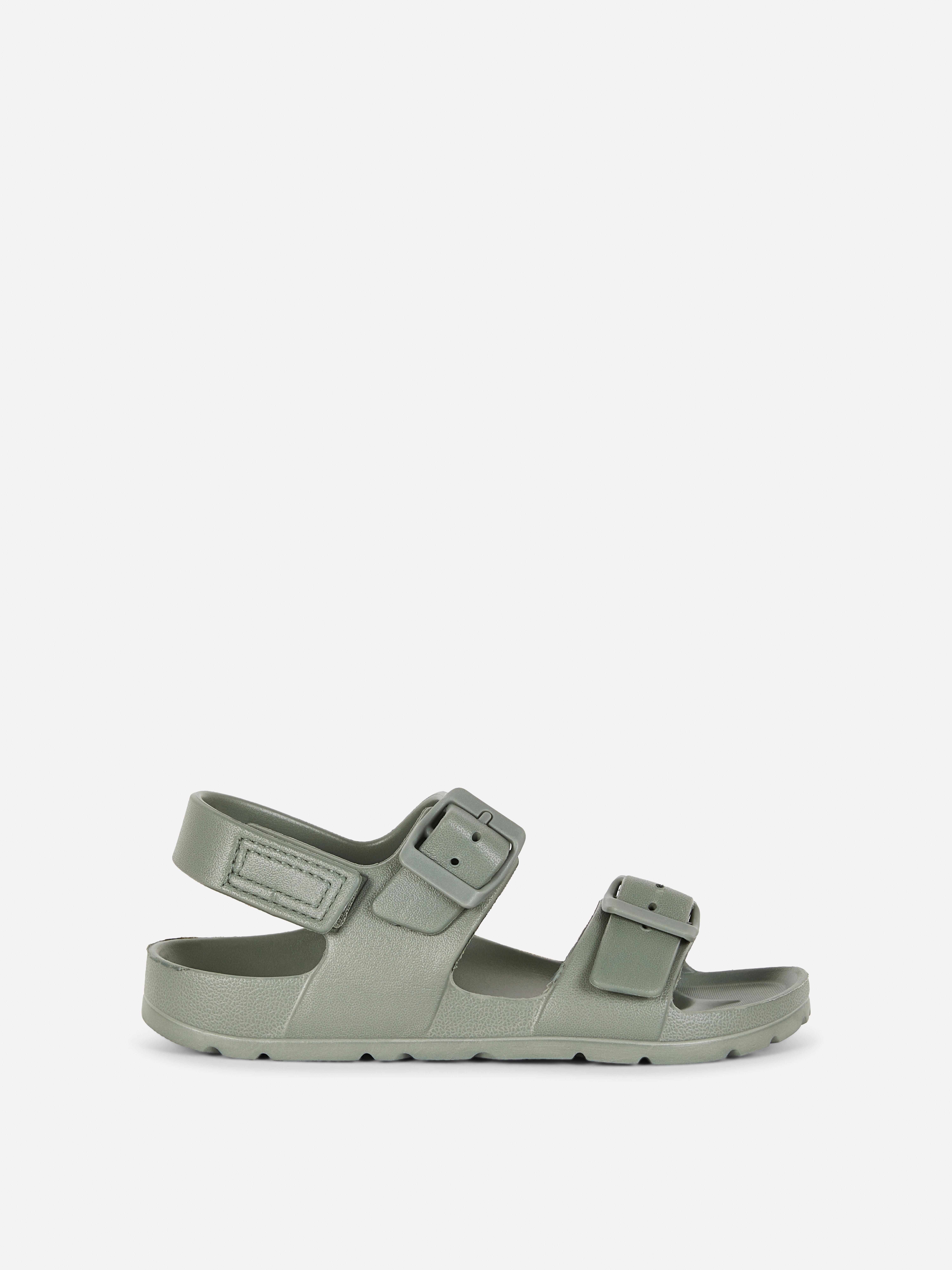Sandalen mit zwei Schnallen und Klettverschluss