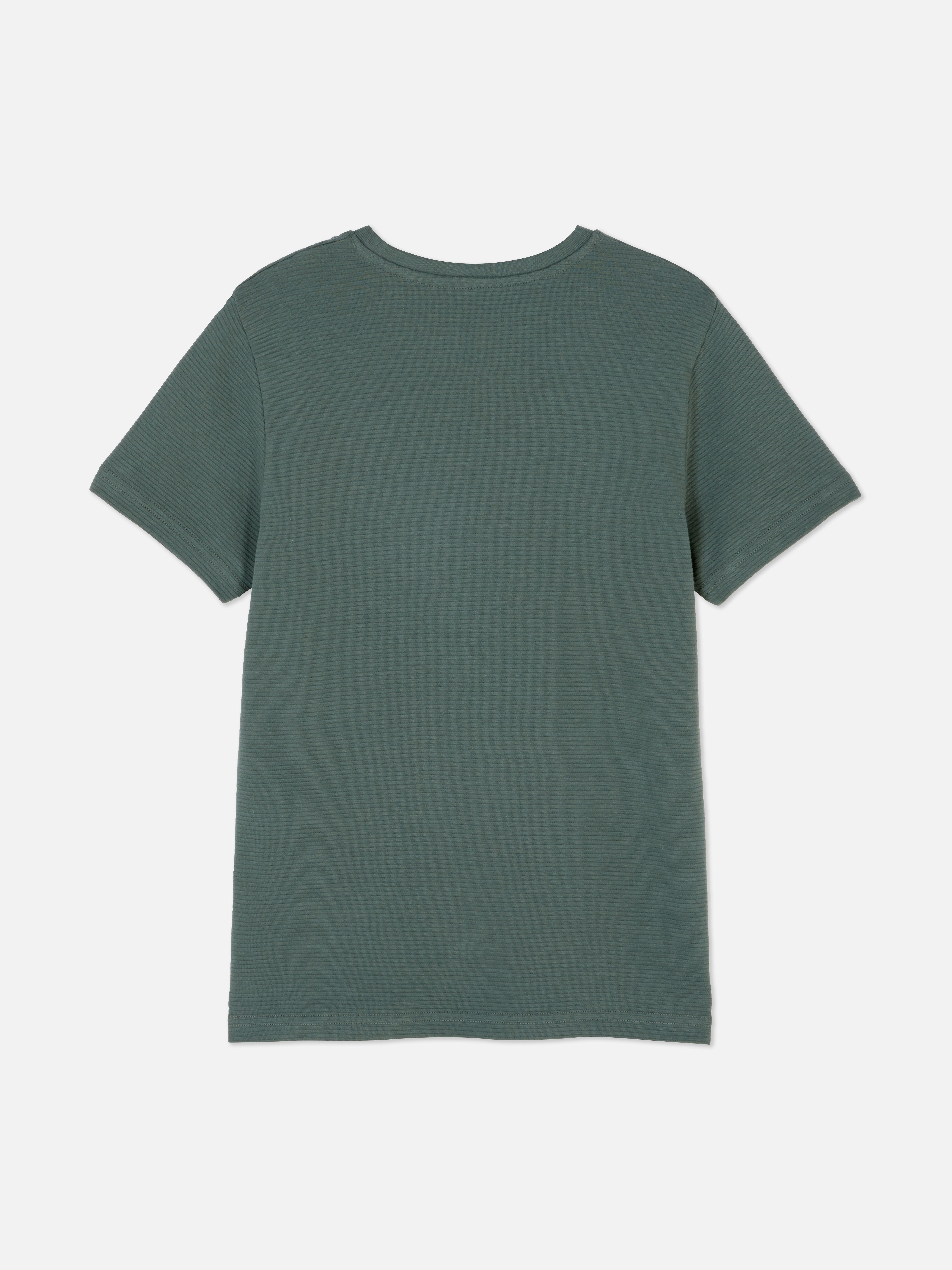 T-shirt met Ottomaanse textuur