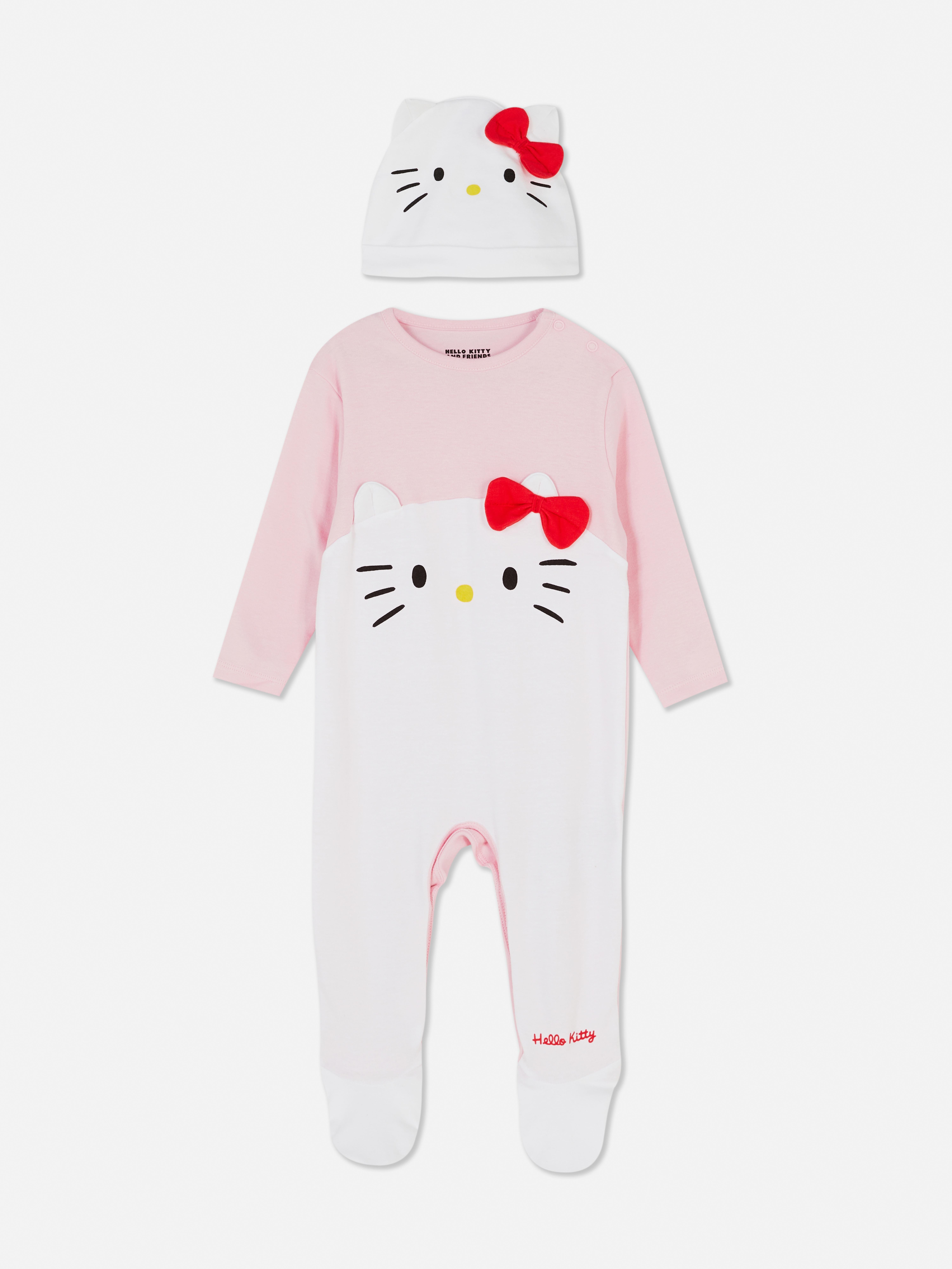 Hello Kitty and Friends Sleepsuit and Hat Set