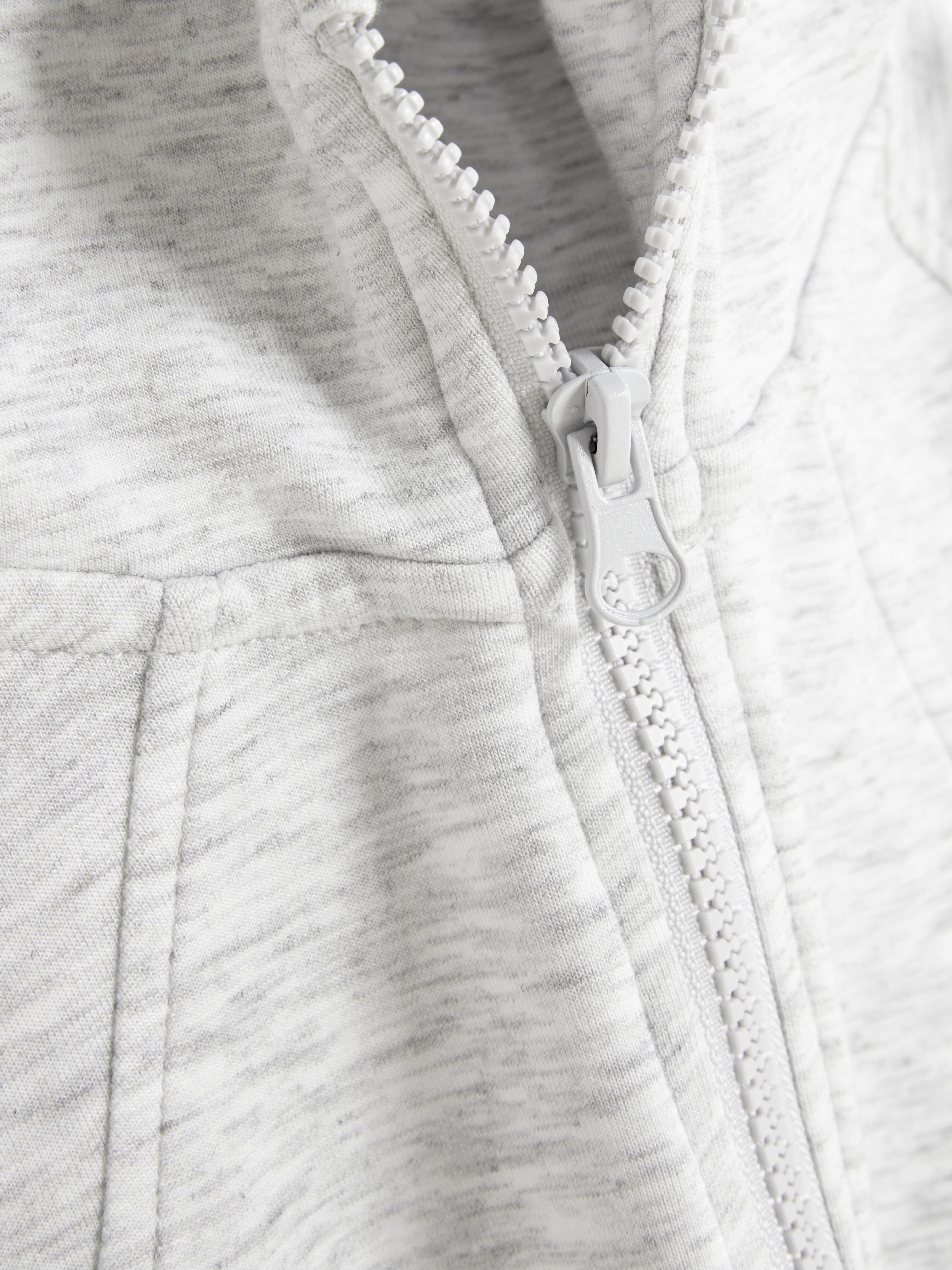 Hoodie mit halblangem Reißverschluss