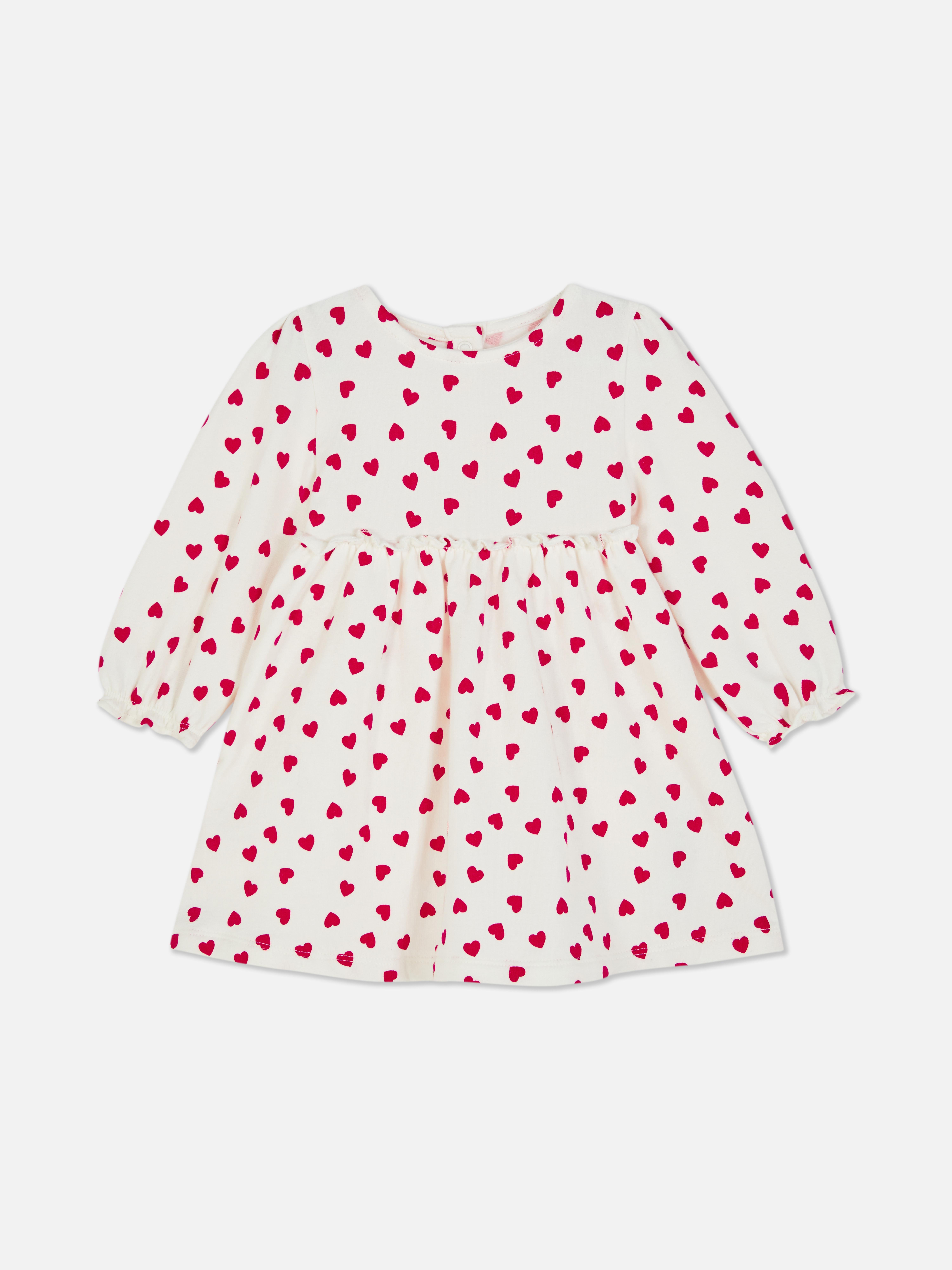 Robe sweat-shirt cœur