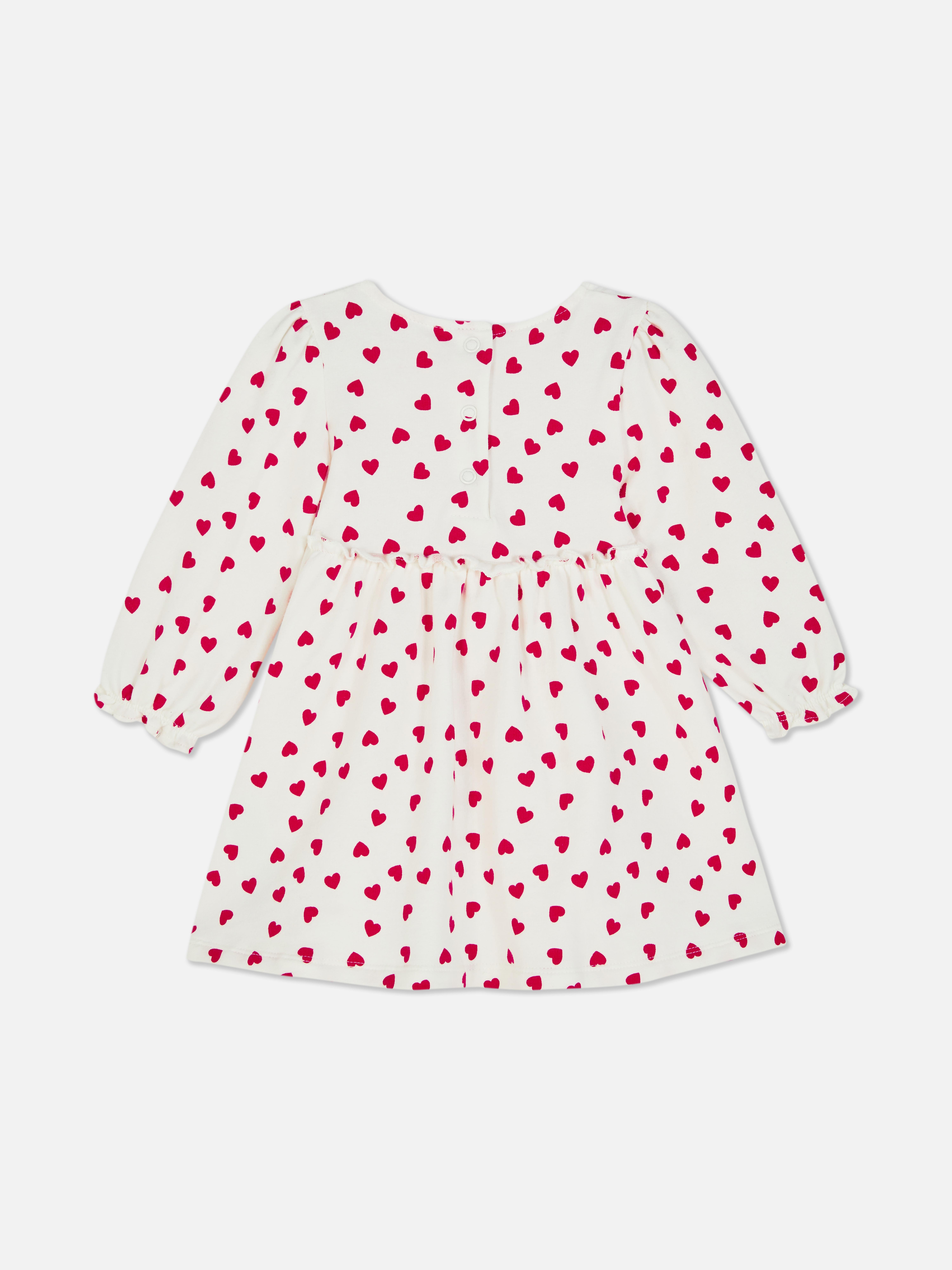 Robe sweat-shirt cœur
