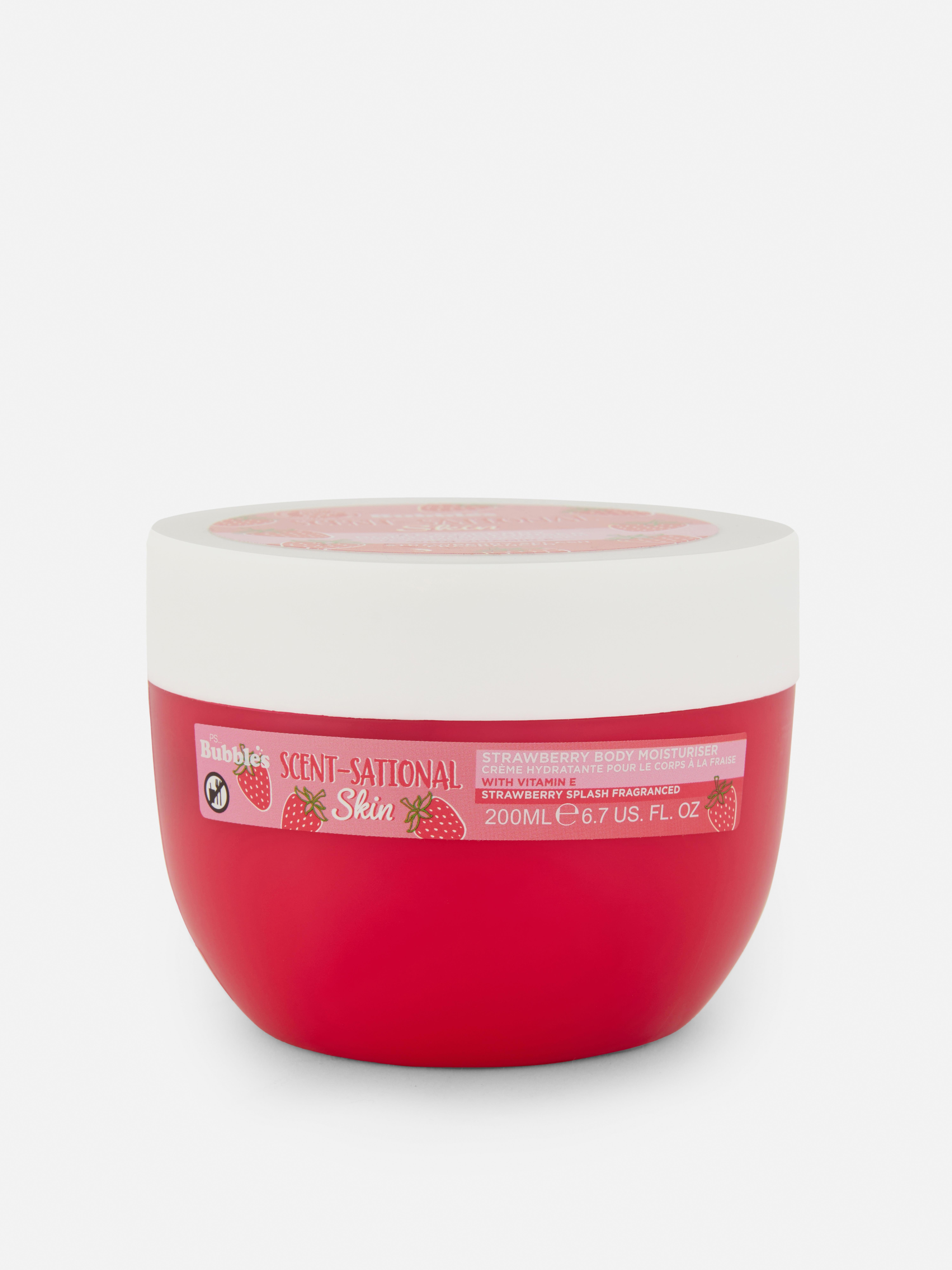 Crema idratante corpo alla fragola PS...