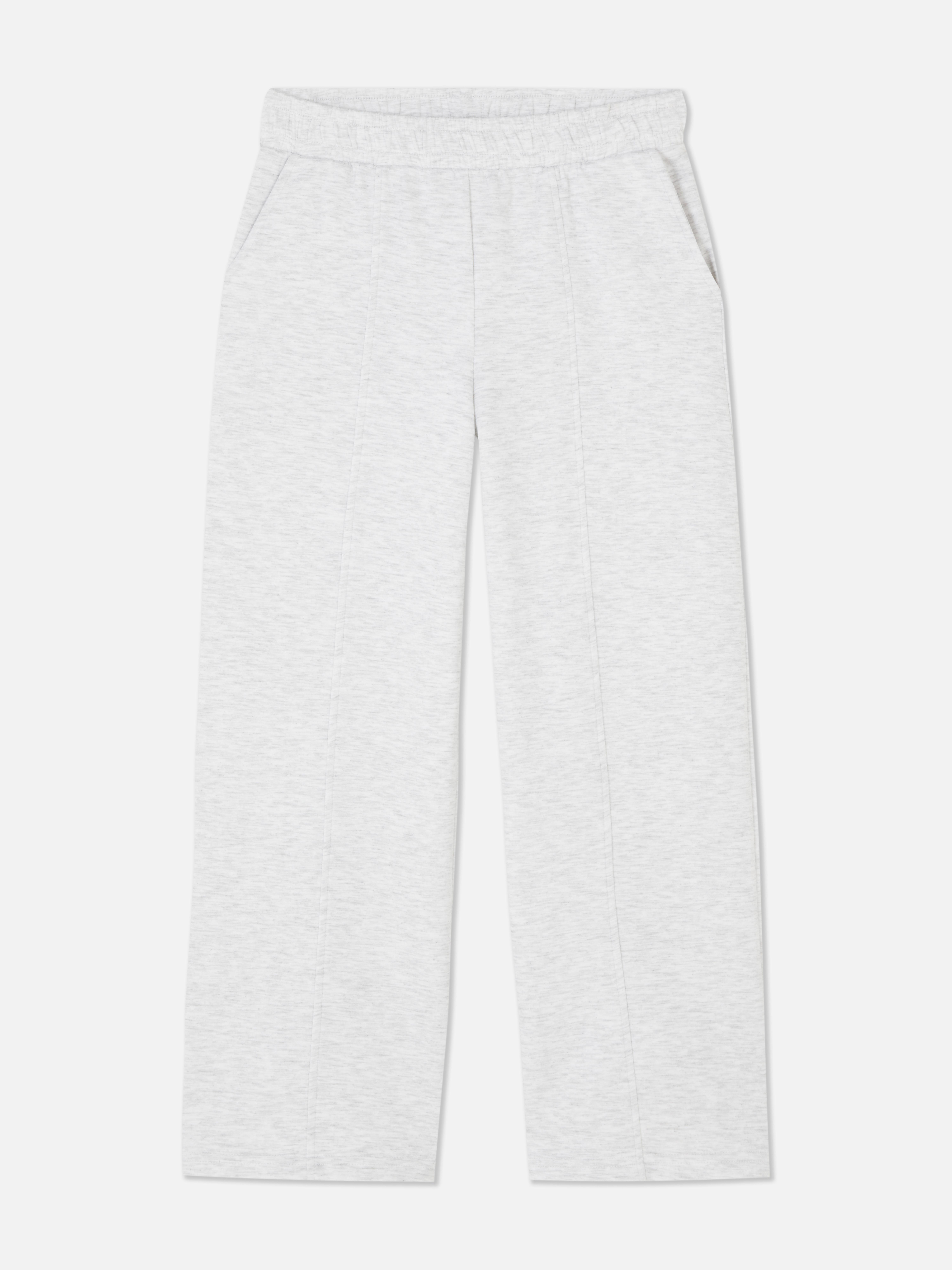Stretch Wide Leg Joggers