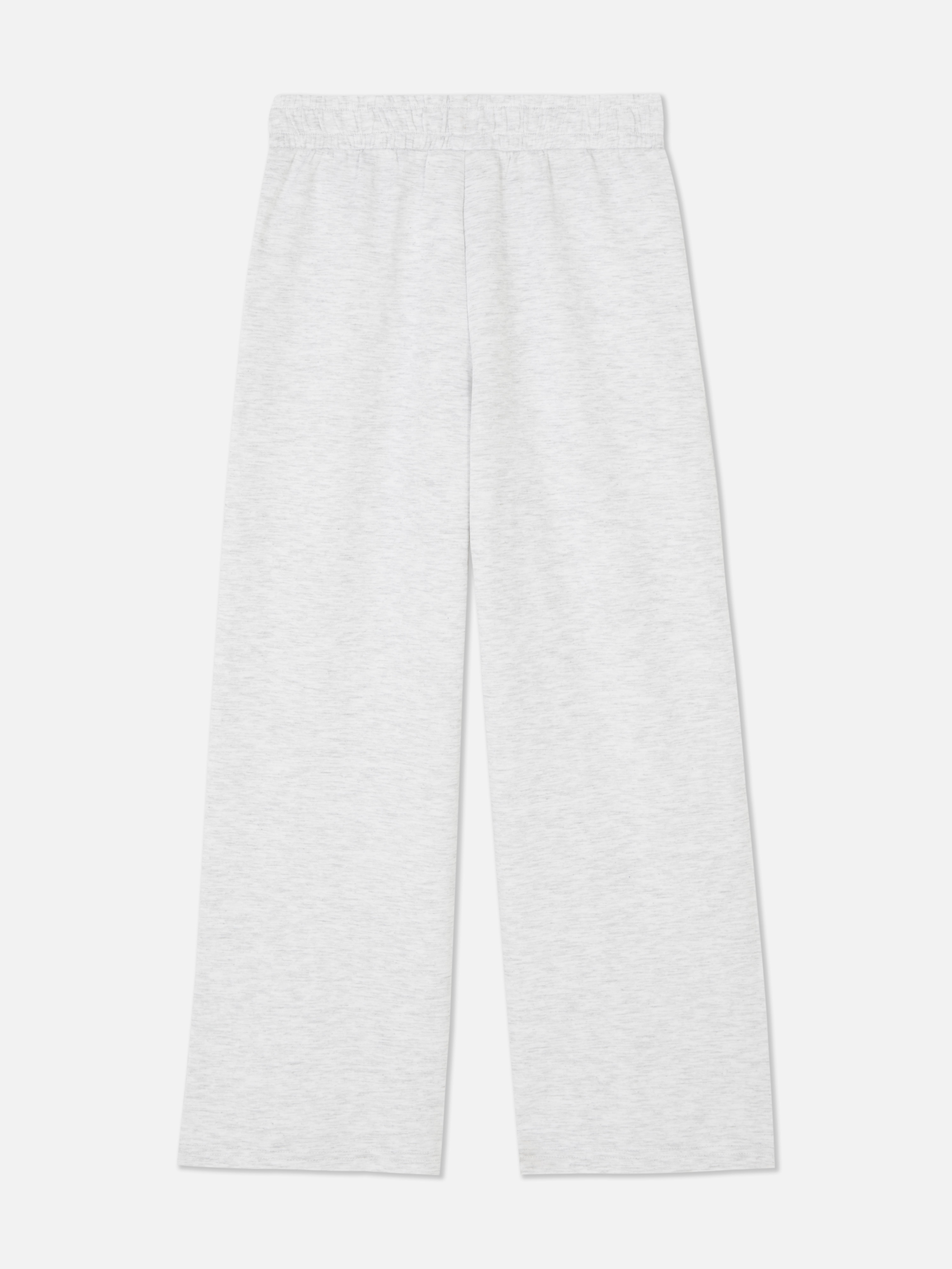 Stretch Wide Leg Joggers