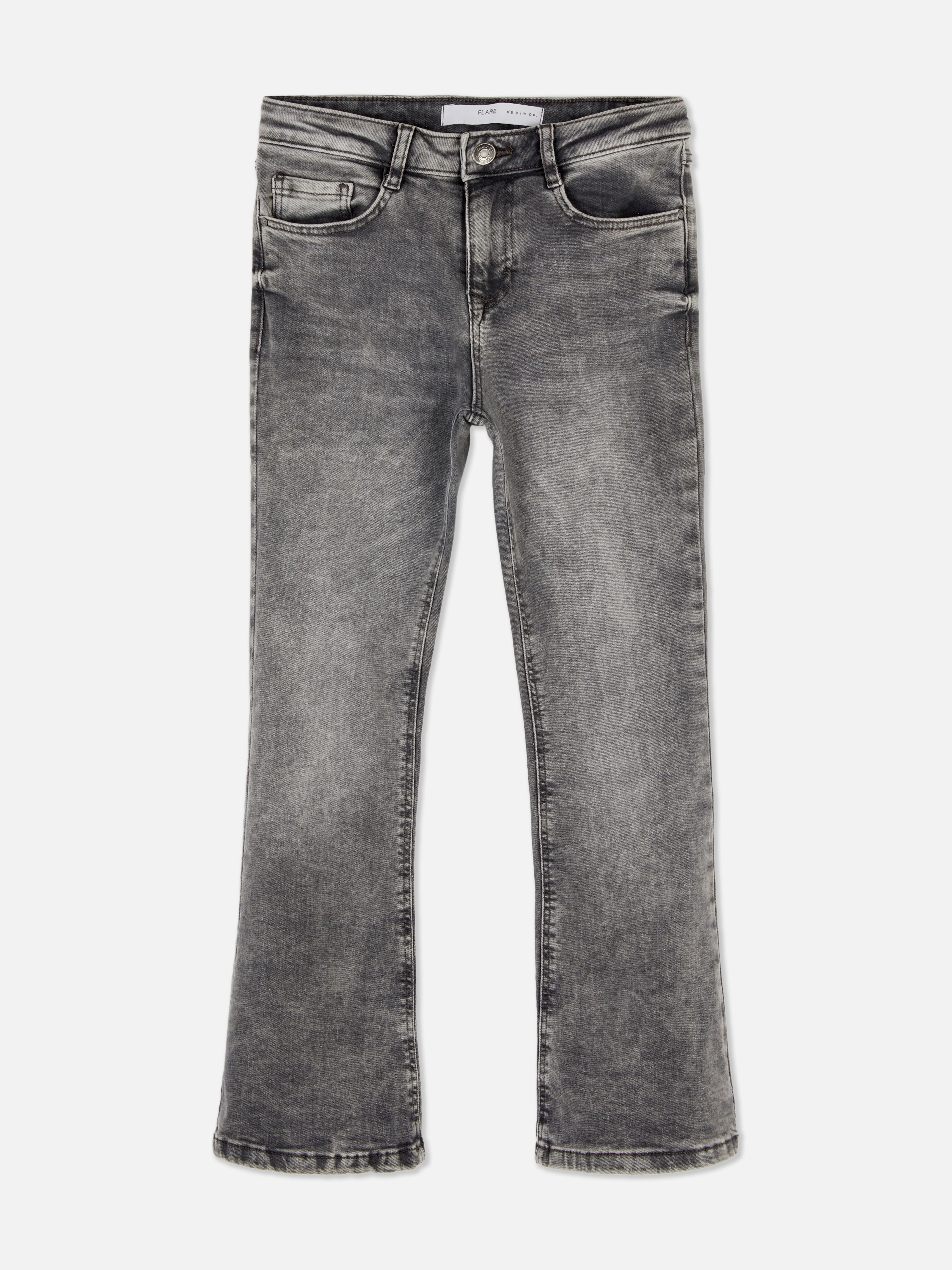 Flared Denim Jeans