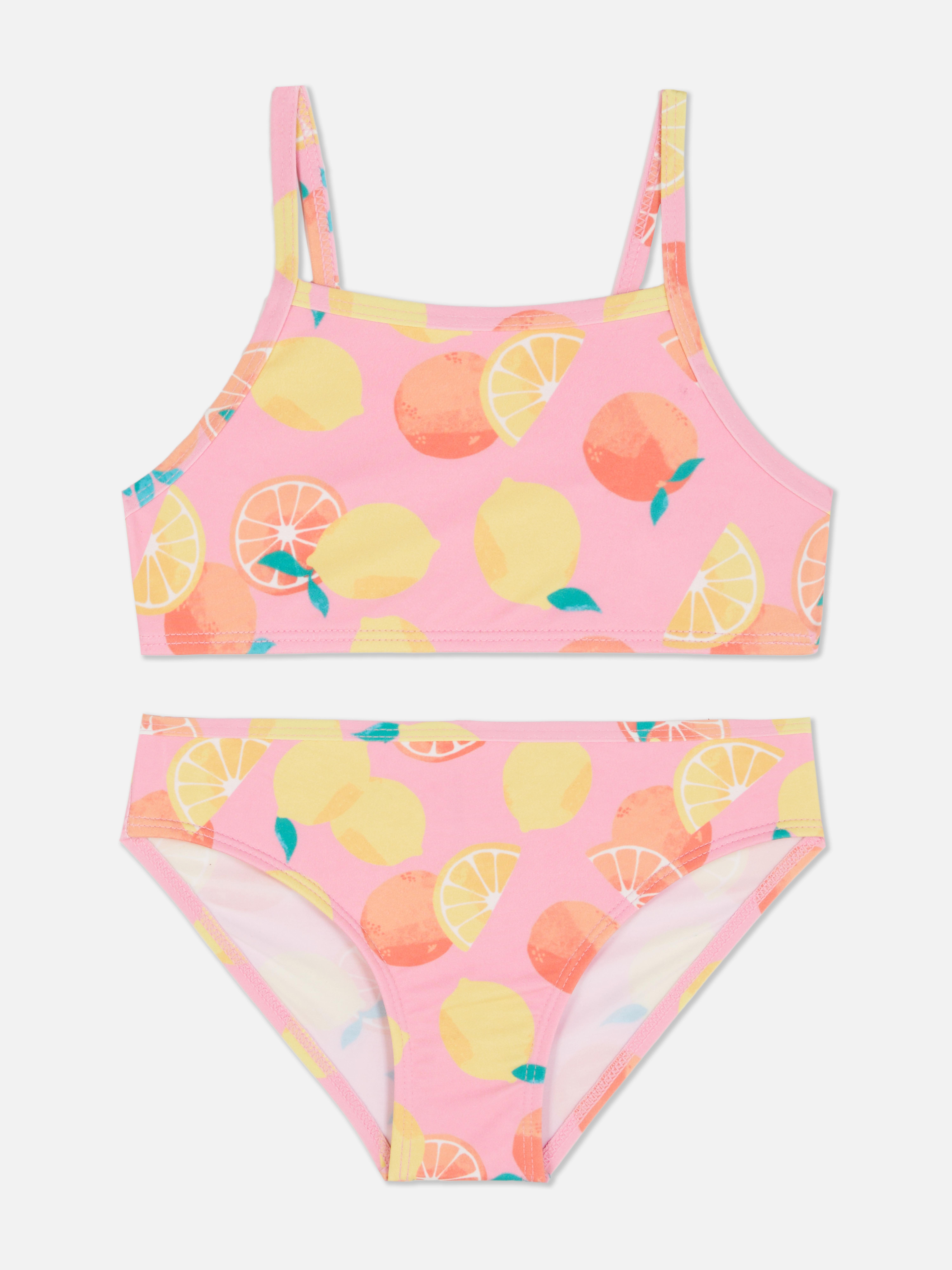 Set bikini con stampa