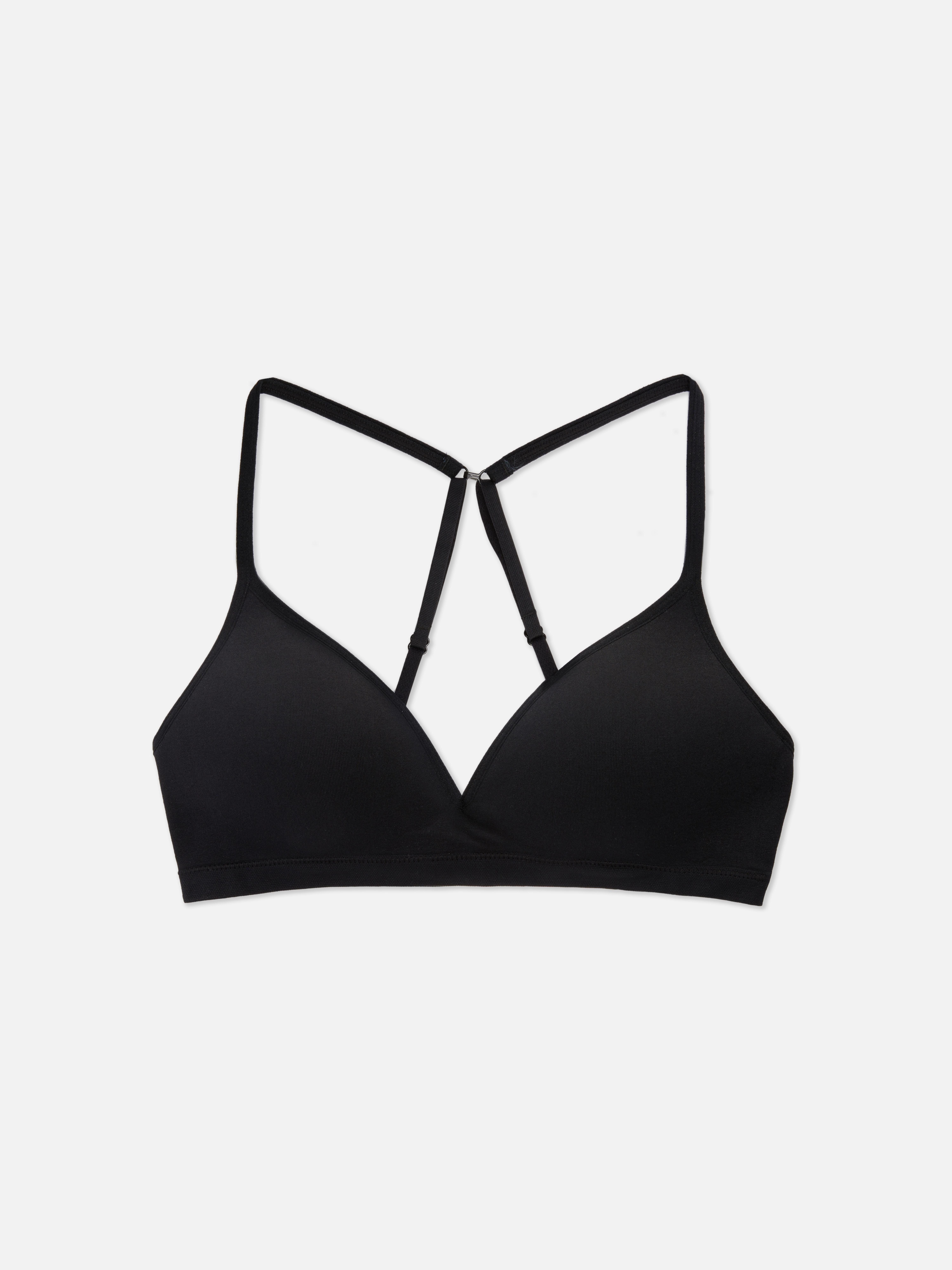 Seamless T-shirt Bra Black