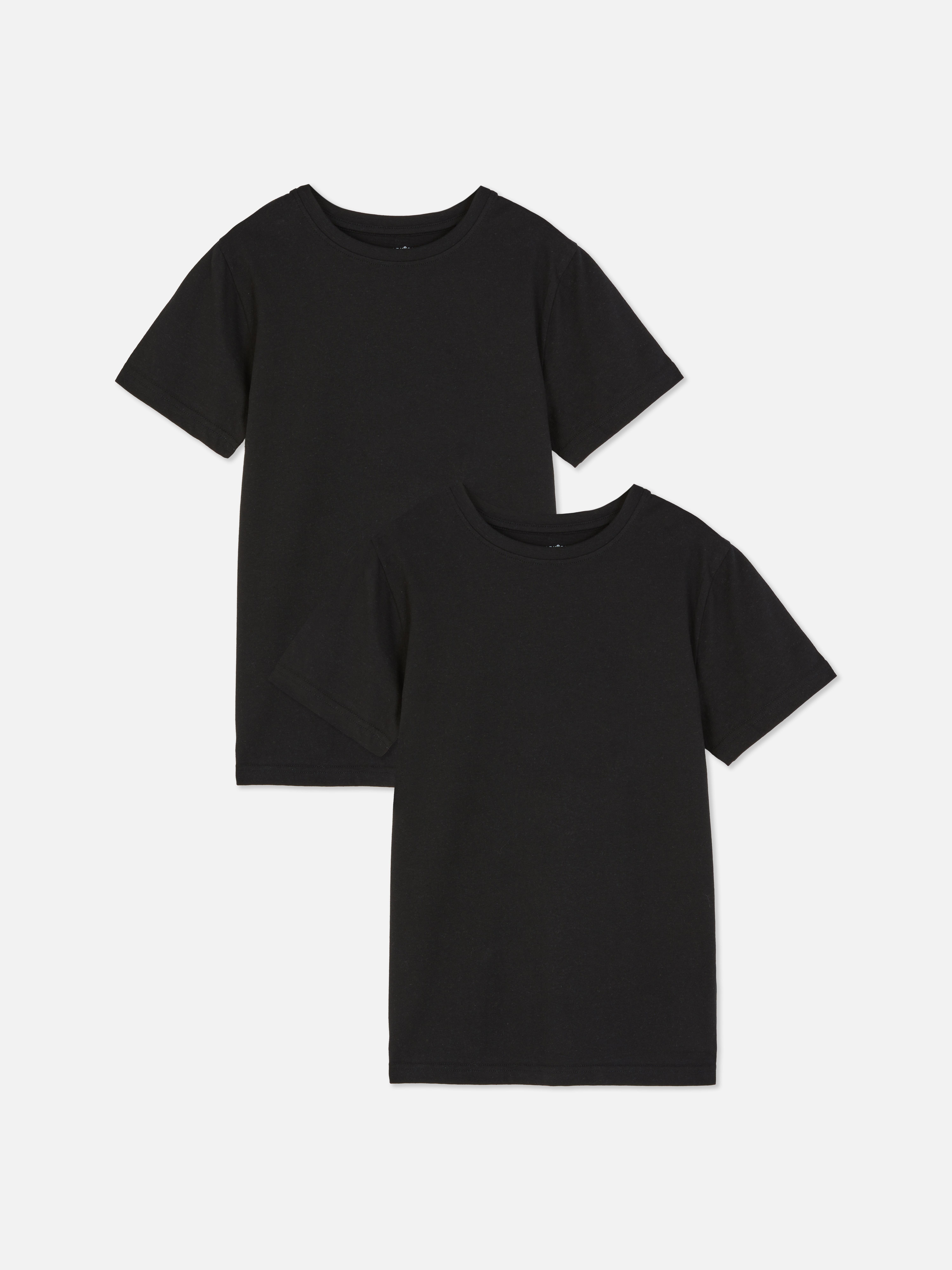 2pk Essential T-Shirts Black