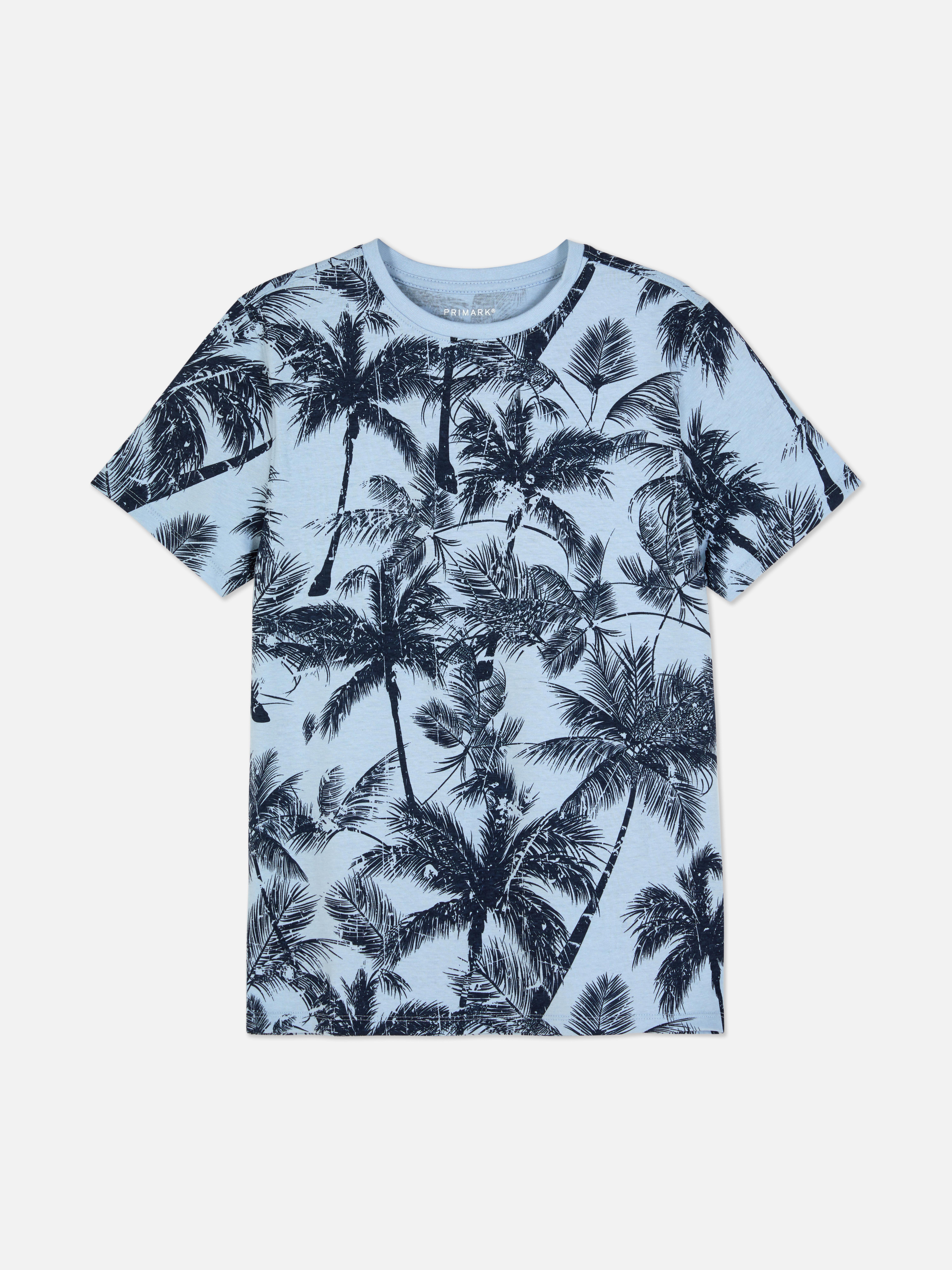 T-shirt z krótkim rękawem w kwiaty