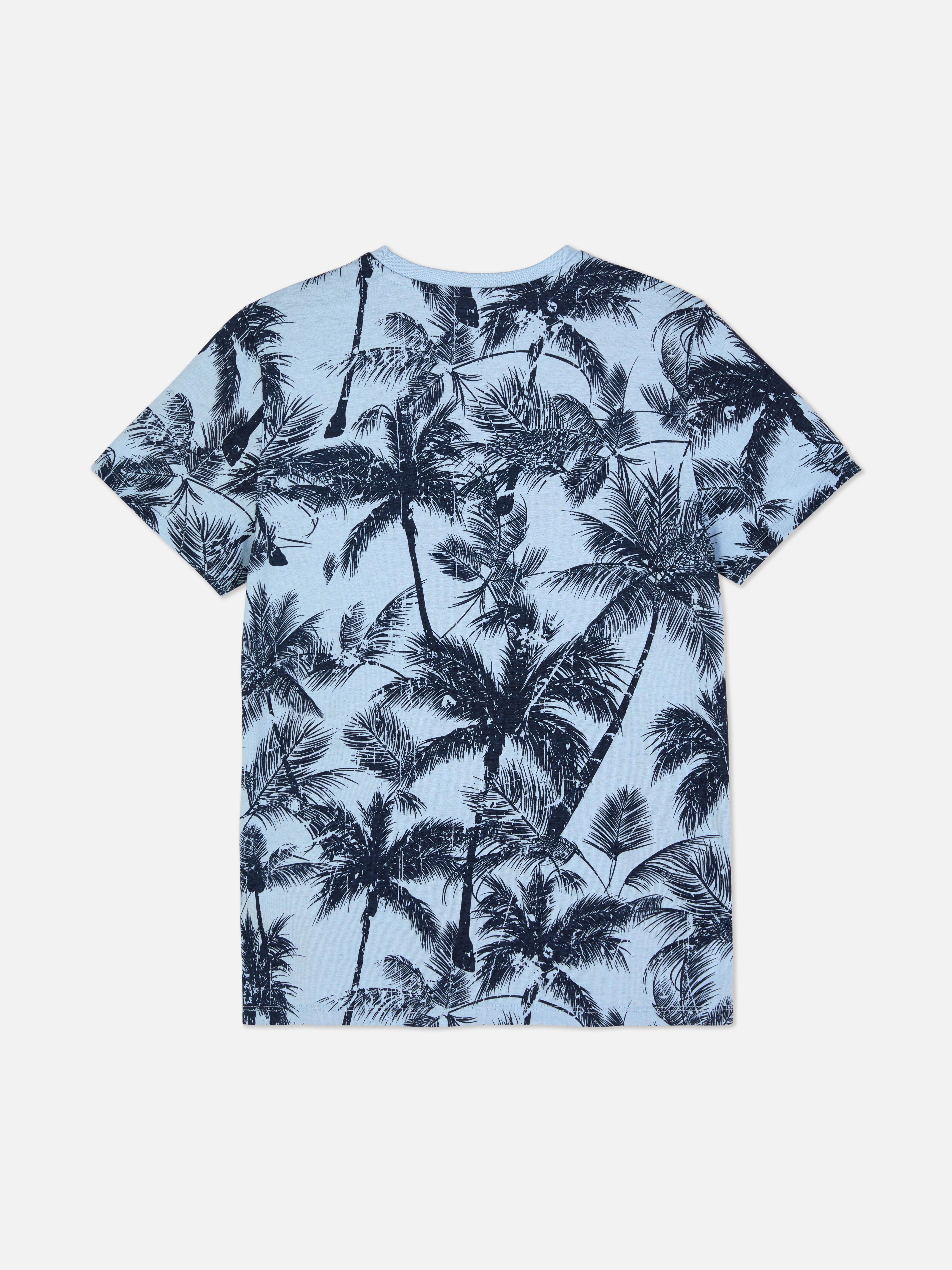 T-shirt z krótkim rękawem w kwiaty