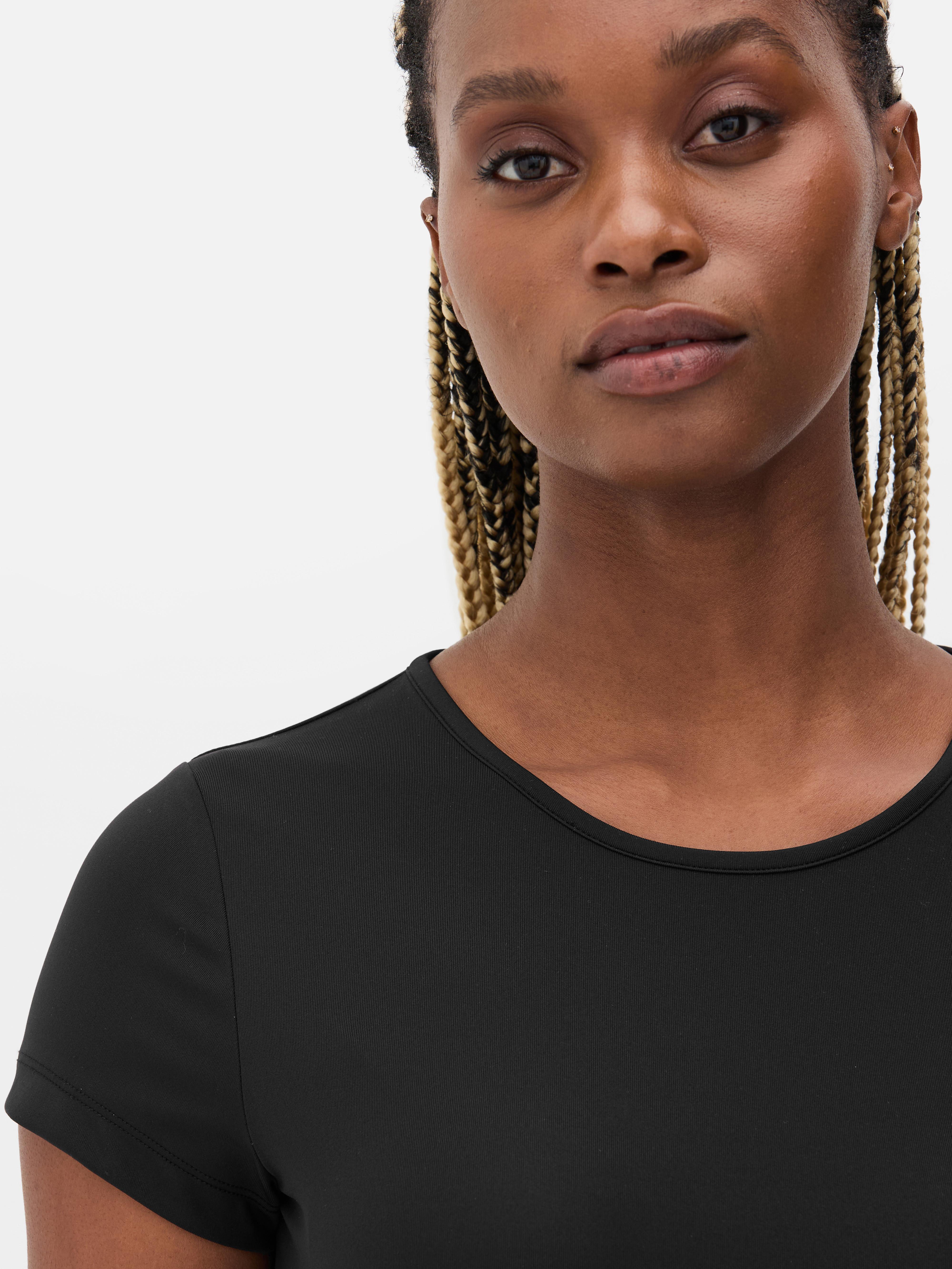 Robe t-shirt mi-longue - Noir - Femme | Primark