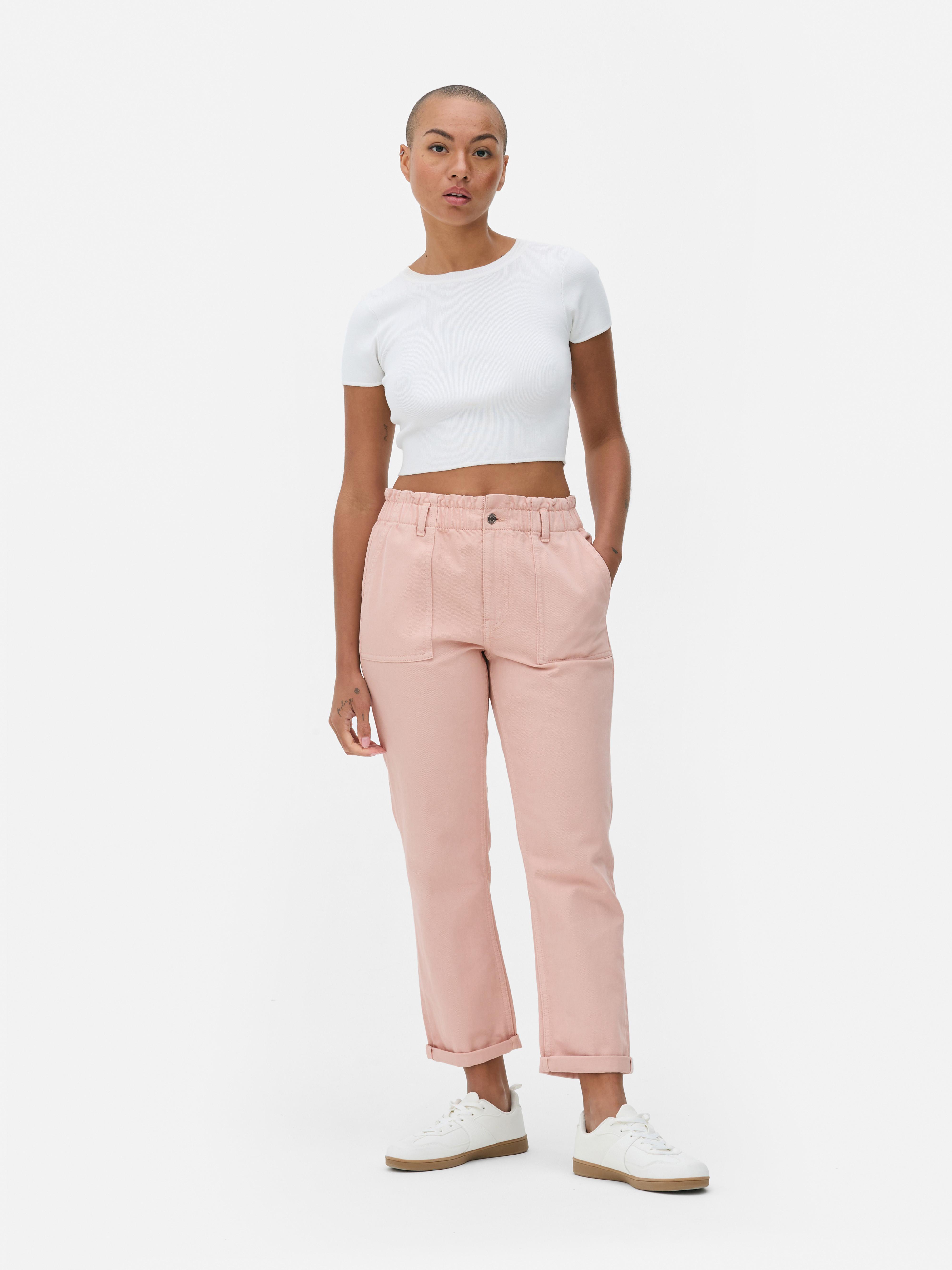 Paperbag waist joggers online