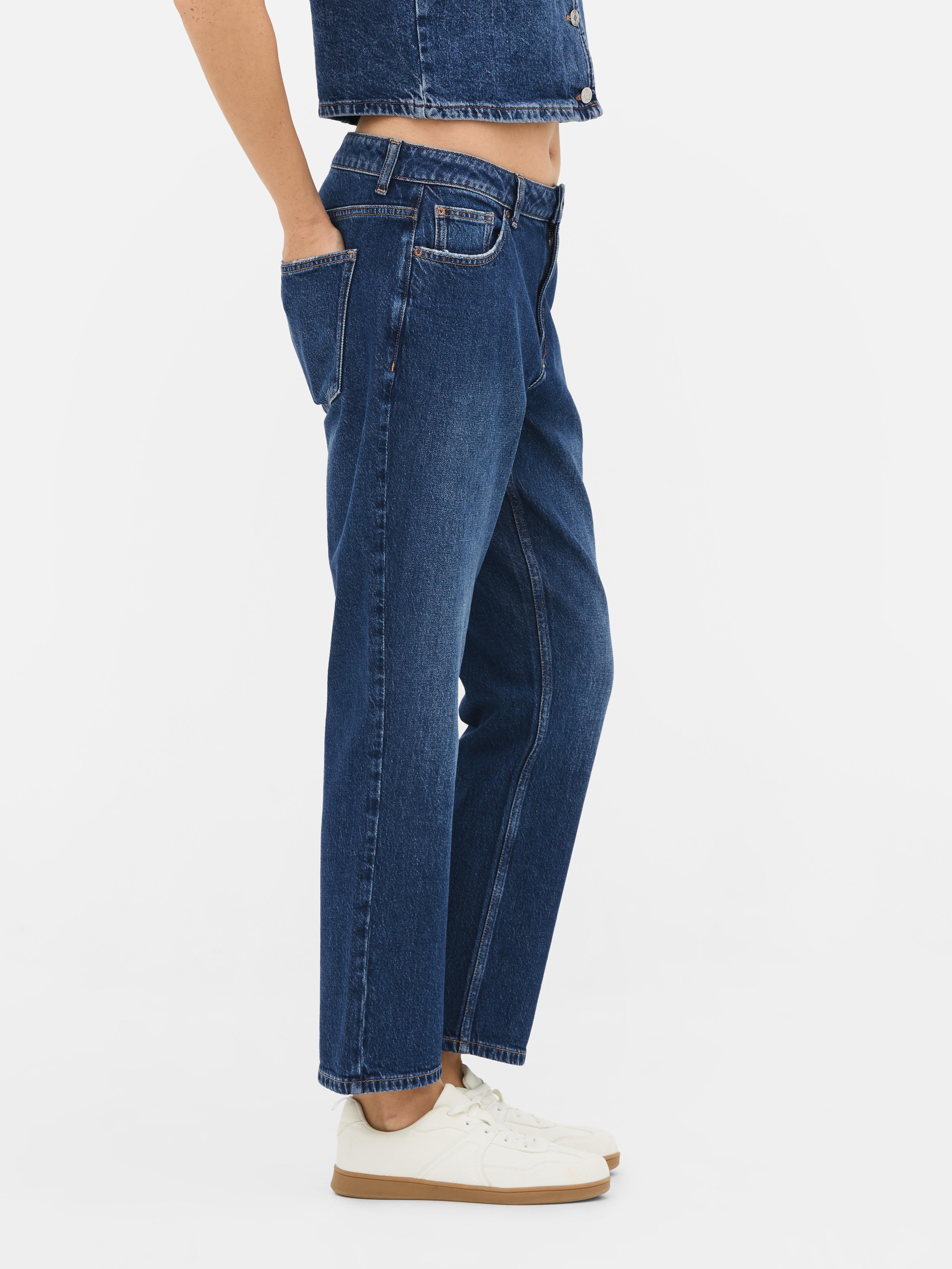 Slim Straight Leg Jeans