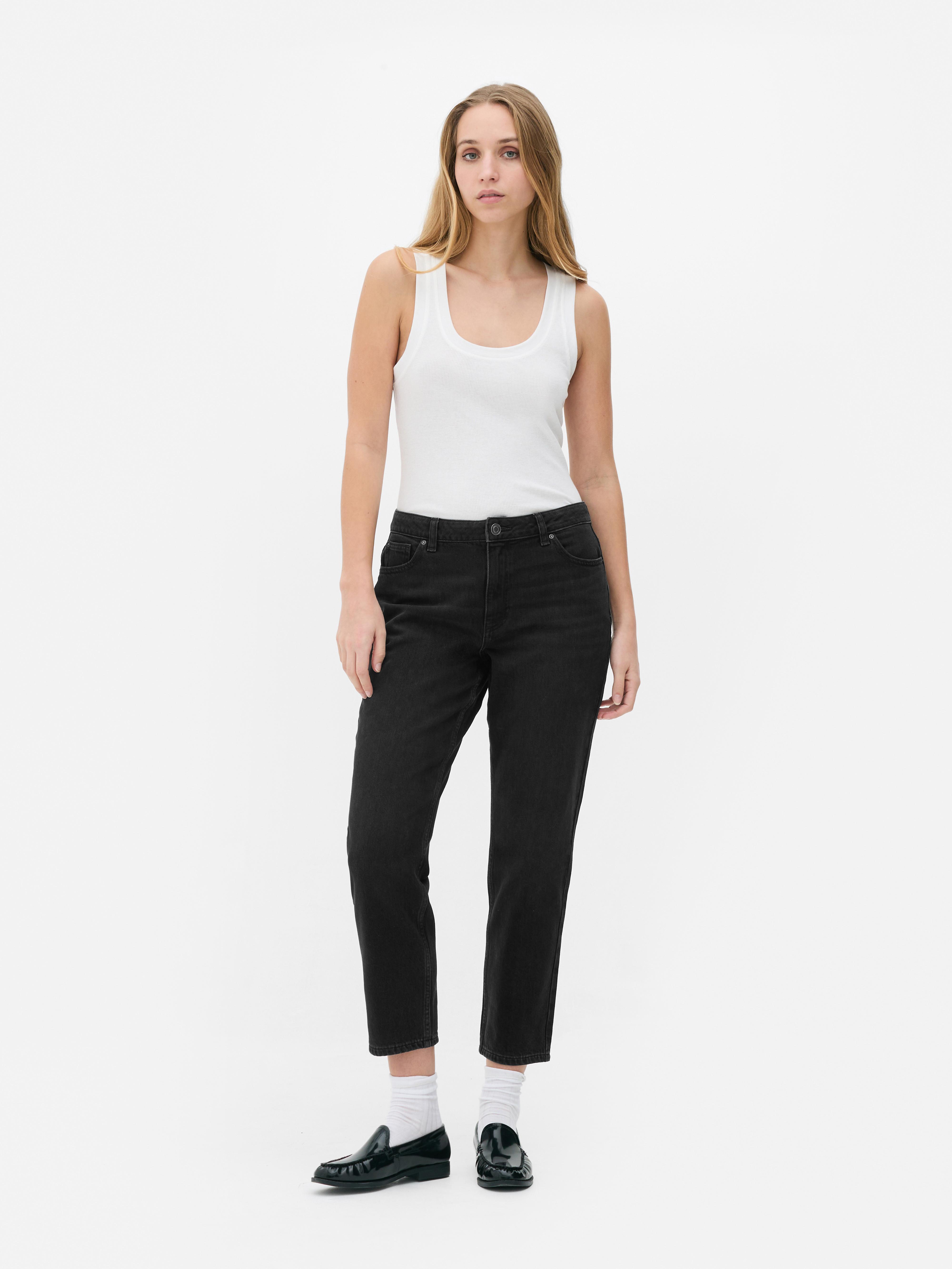 Slim Straight Leg Jeans