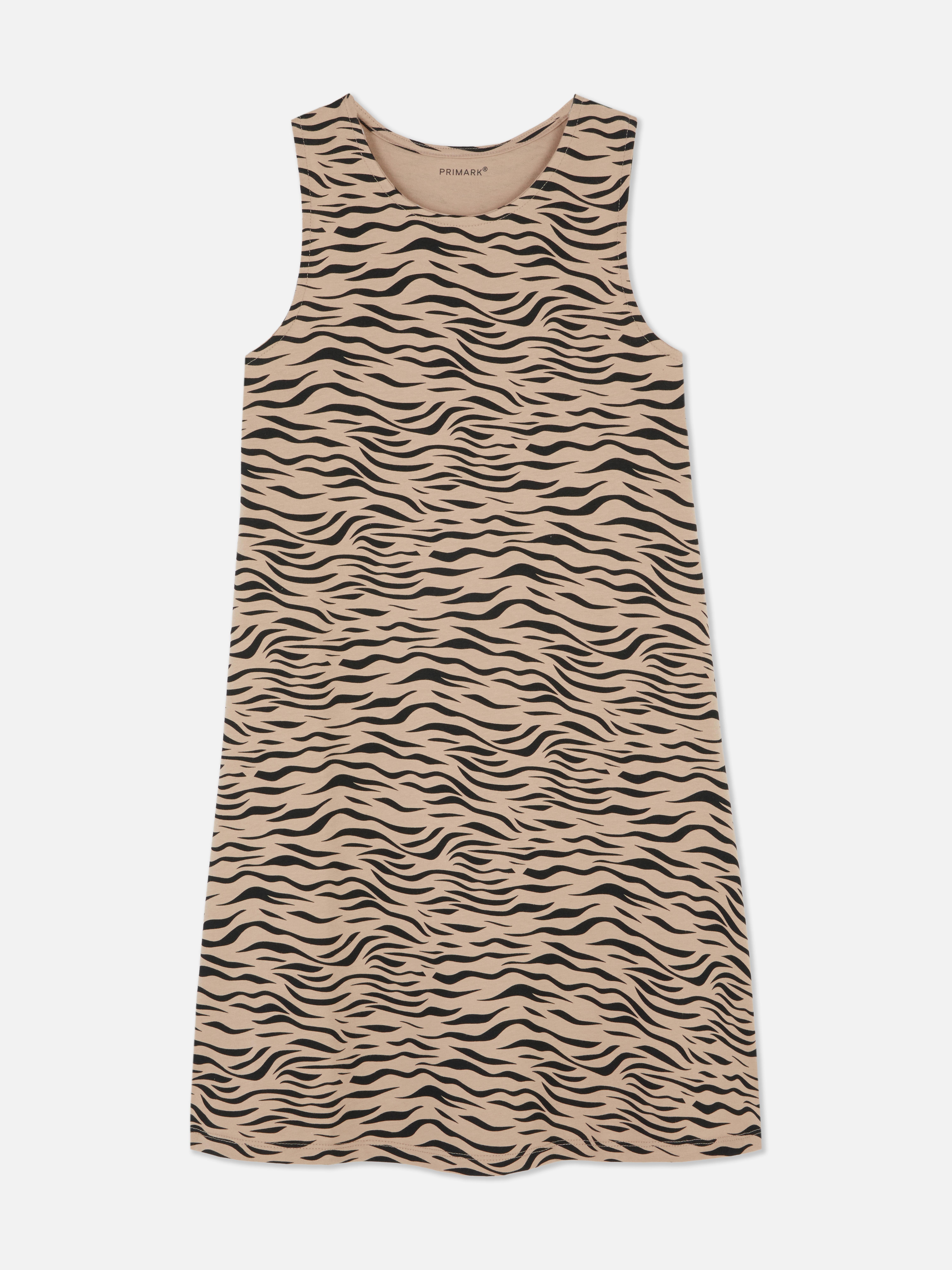 7-15 ani | Rochie midi fără mâneci Negru