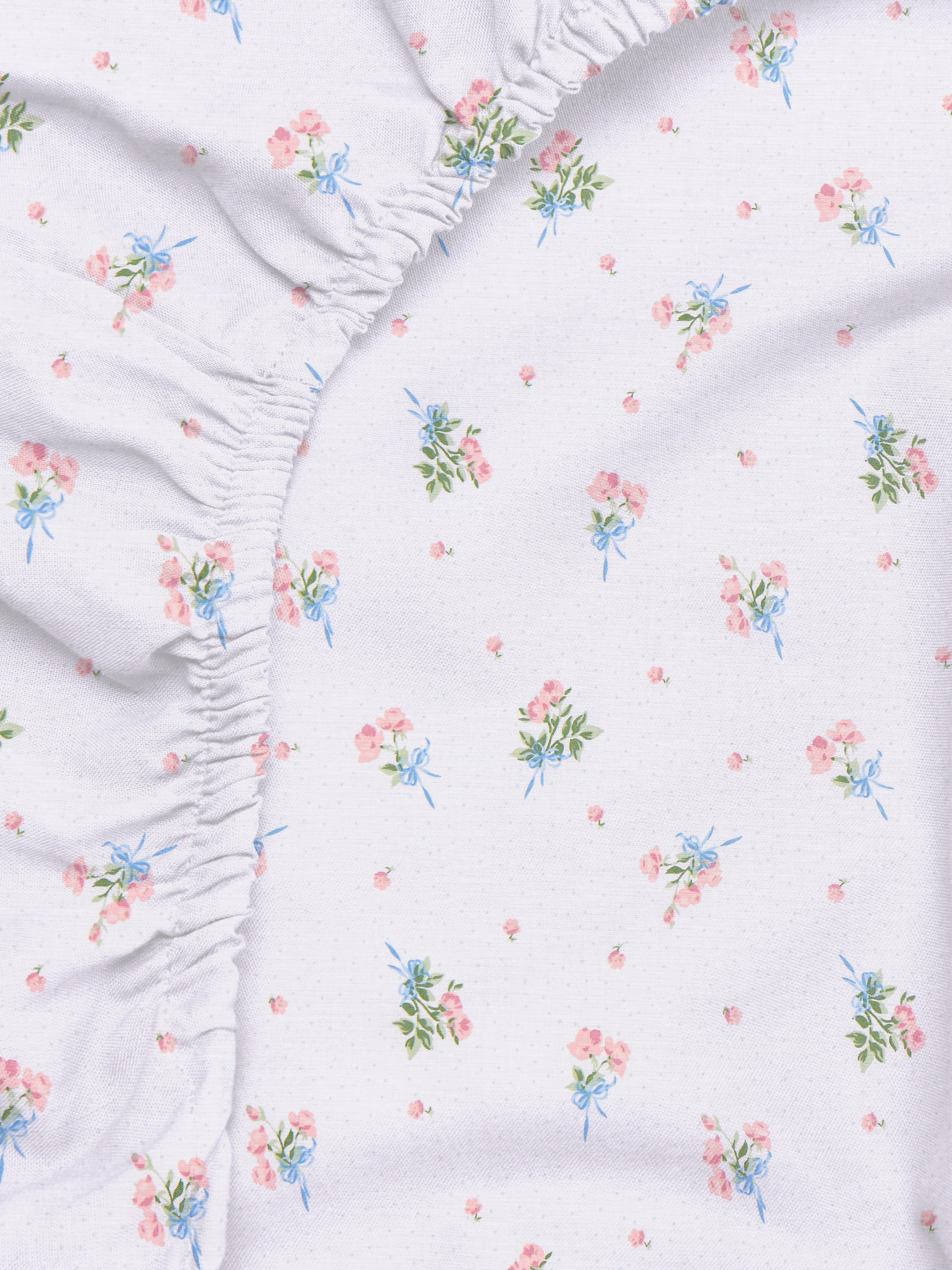 Printed King Size Fitted Sheet