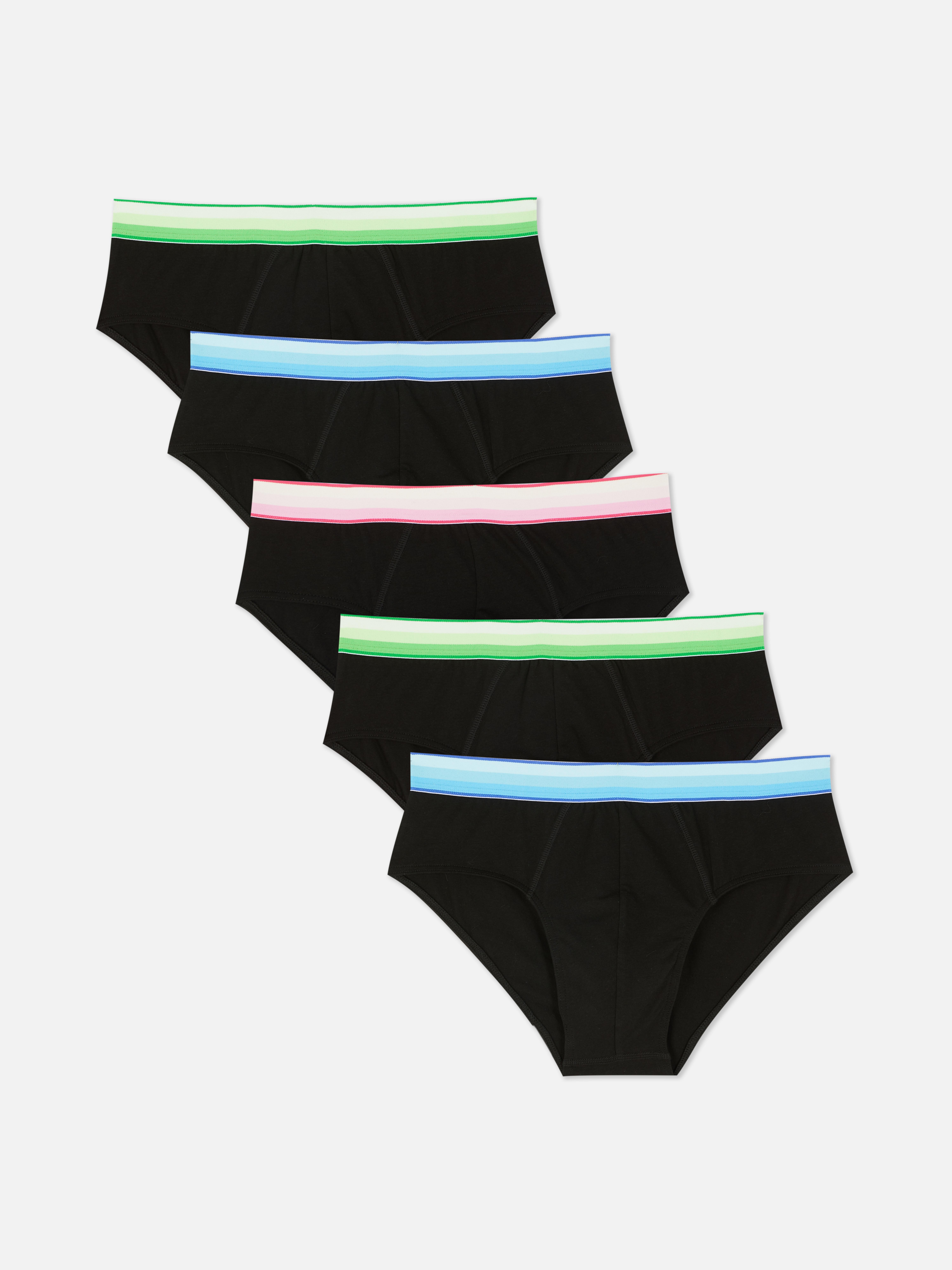 Lot de 5 slips élastiques
