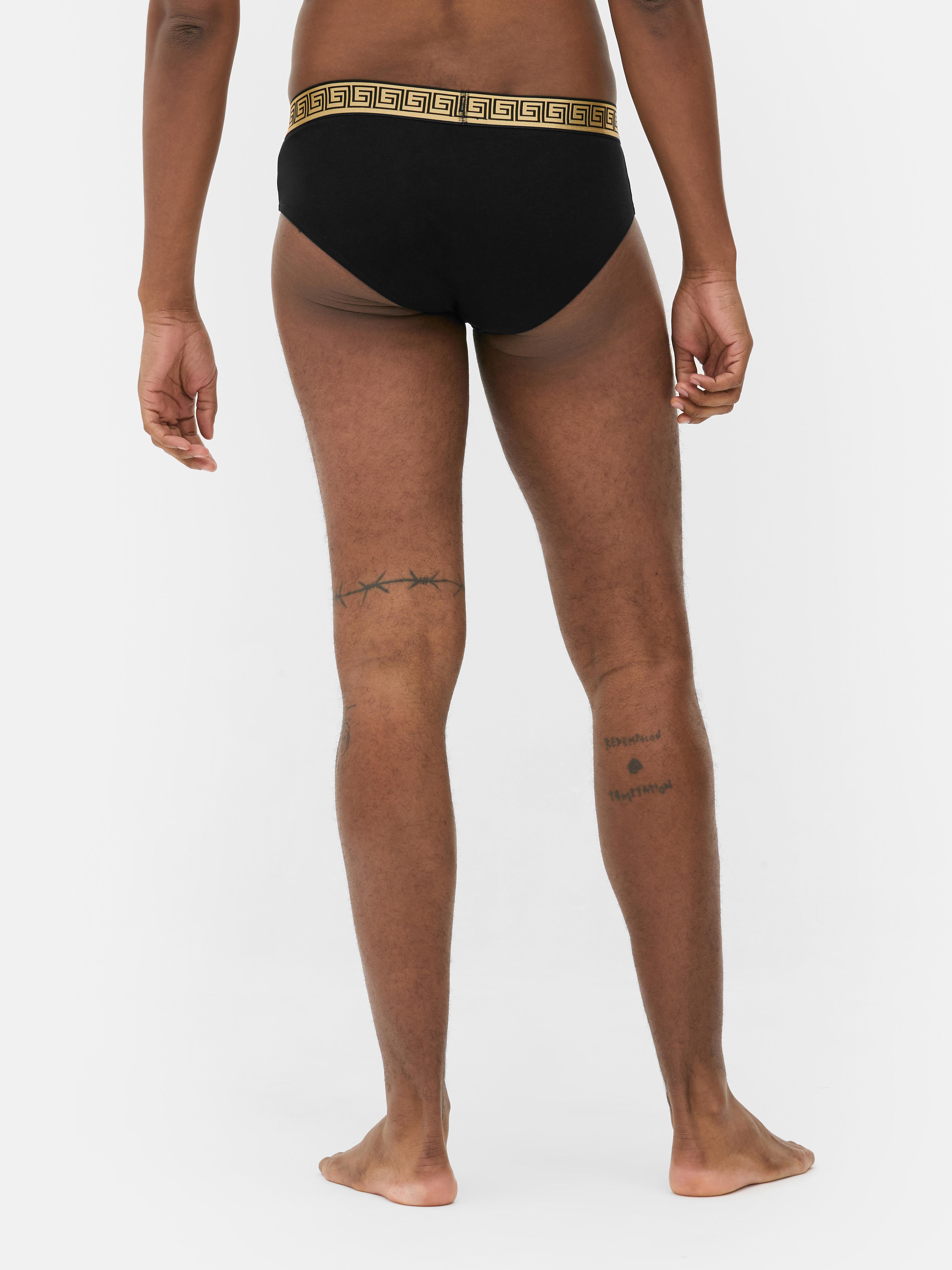 Lot de 5 culottes à taille métallisée