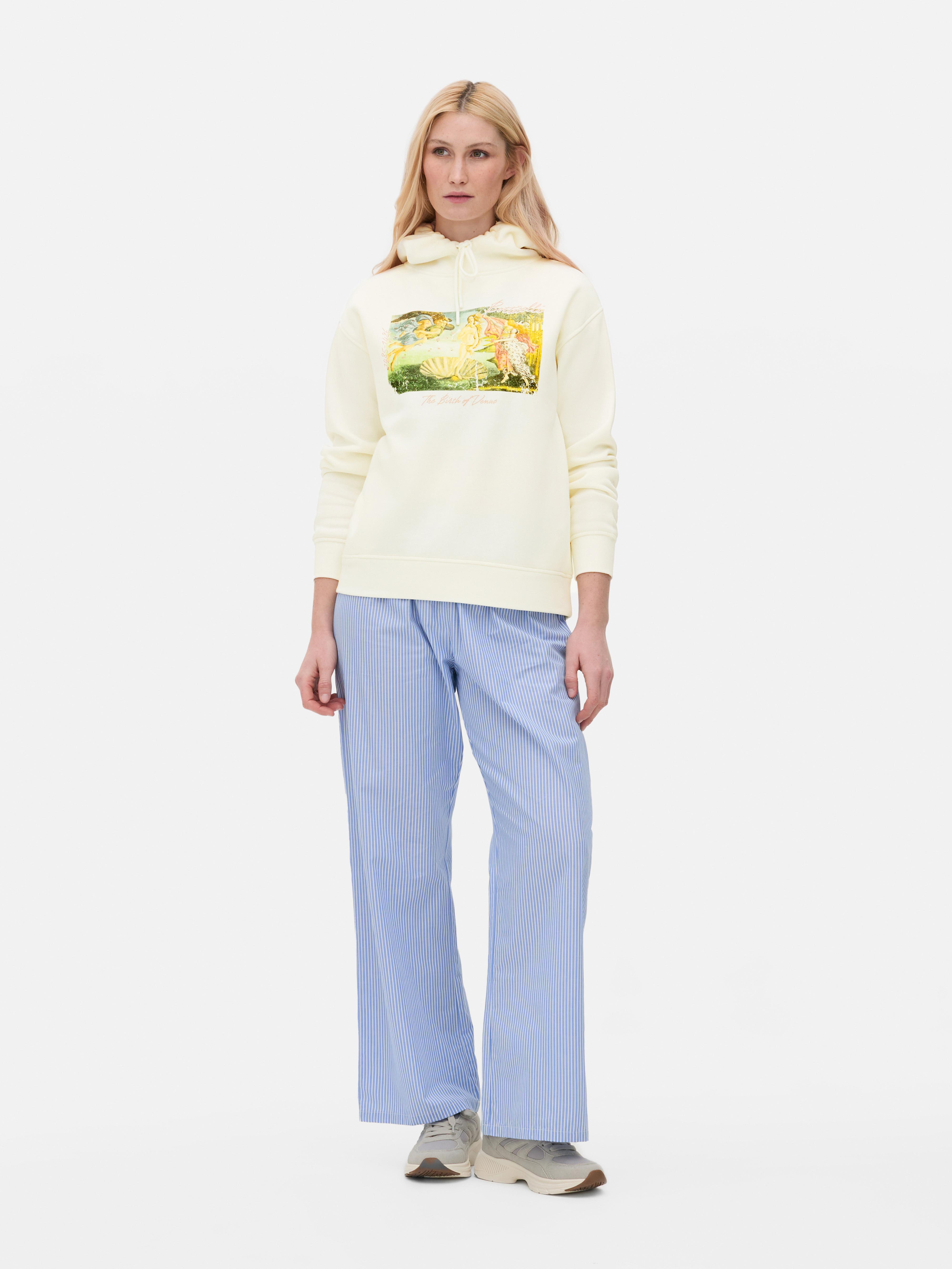 „Sandro Botticelli Die Geburt der Venus“ Hoodie mit Grafik