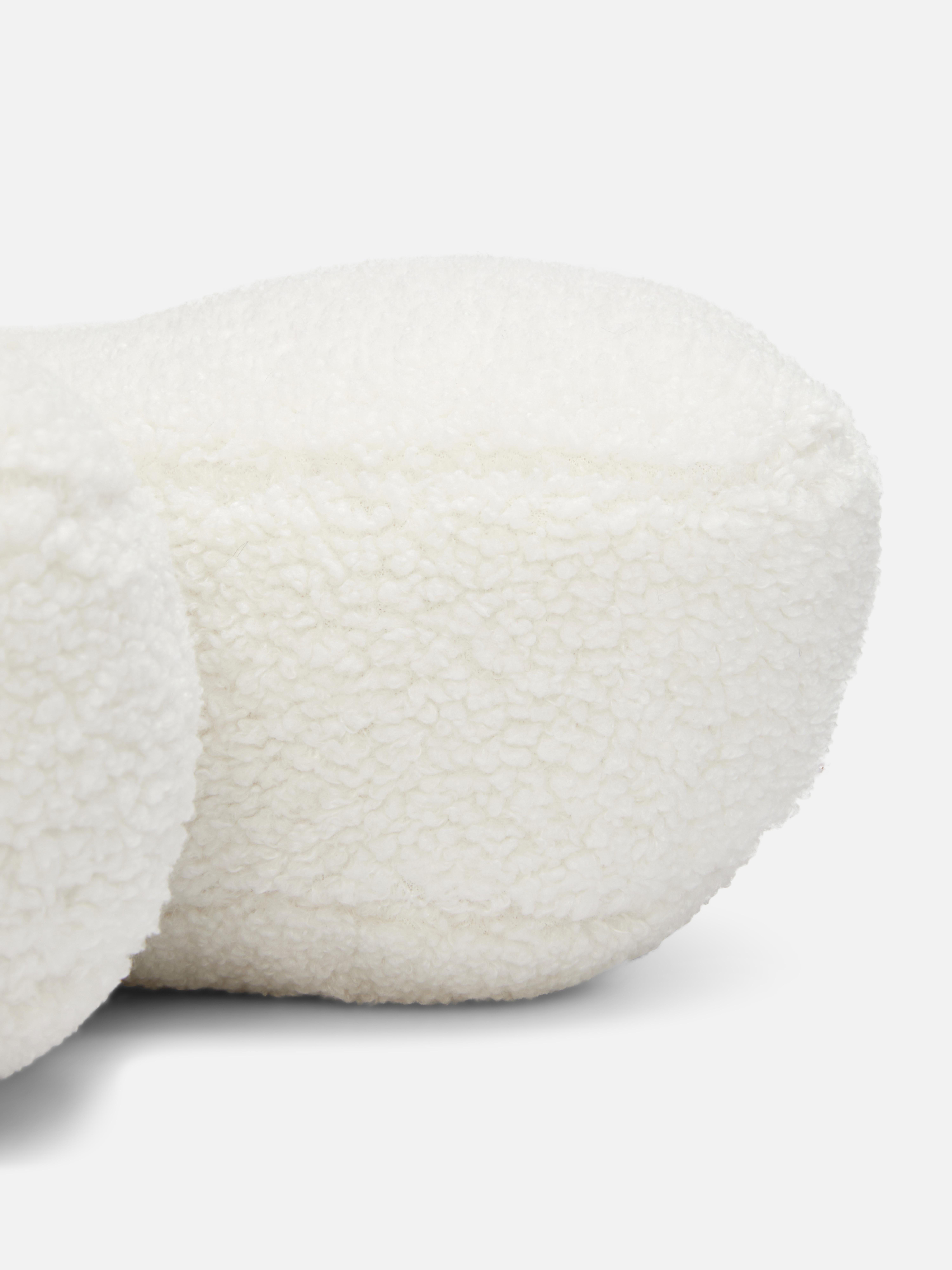 Bouclé Flower Cushion