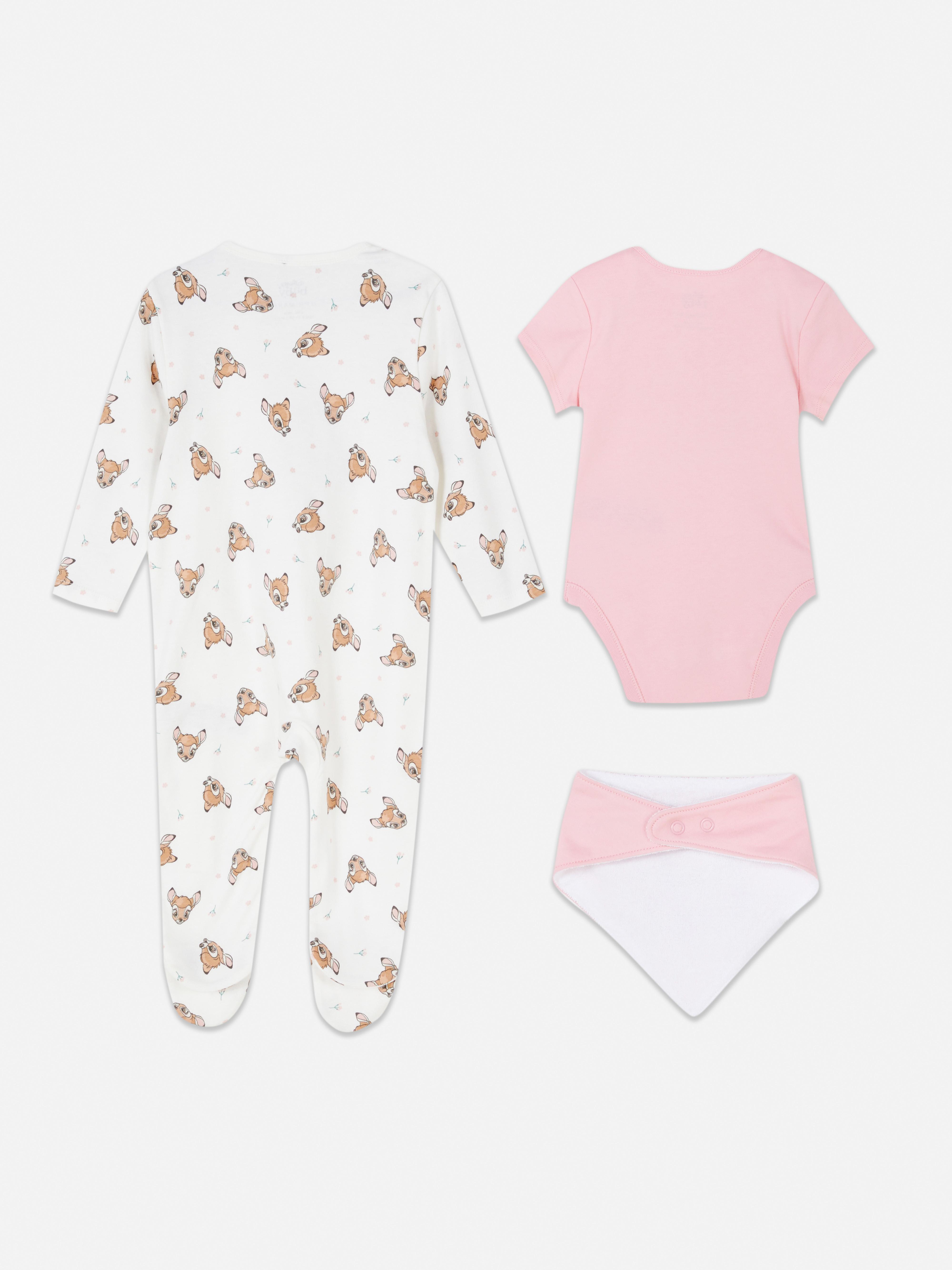Súpravička pre bábätká s motívom Disney Bambi, 3 ks