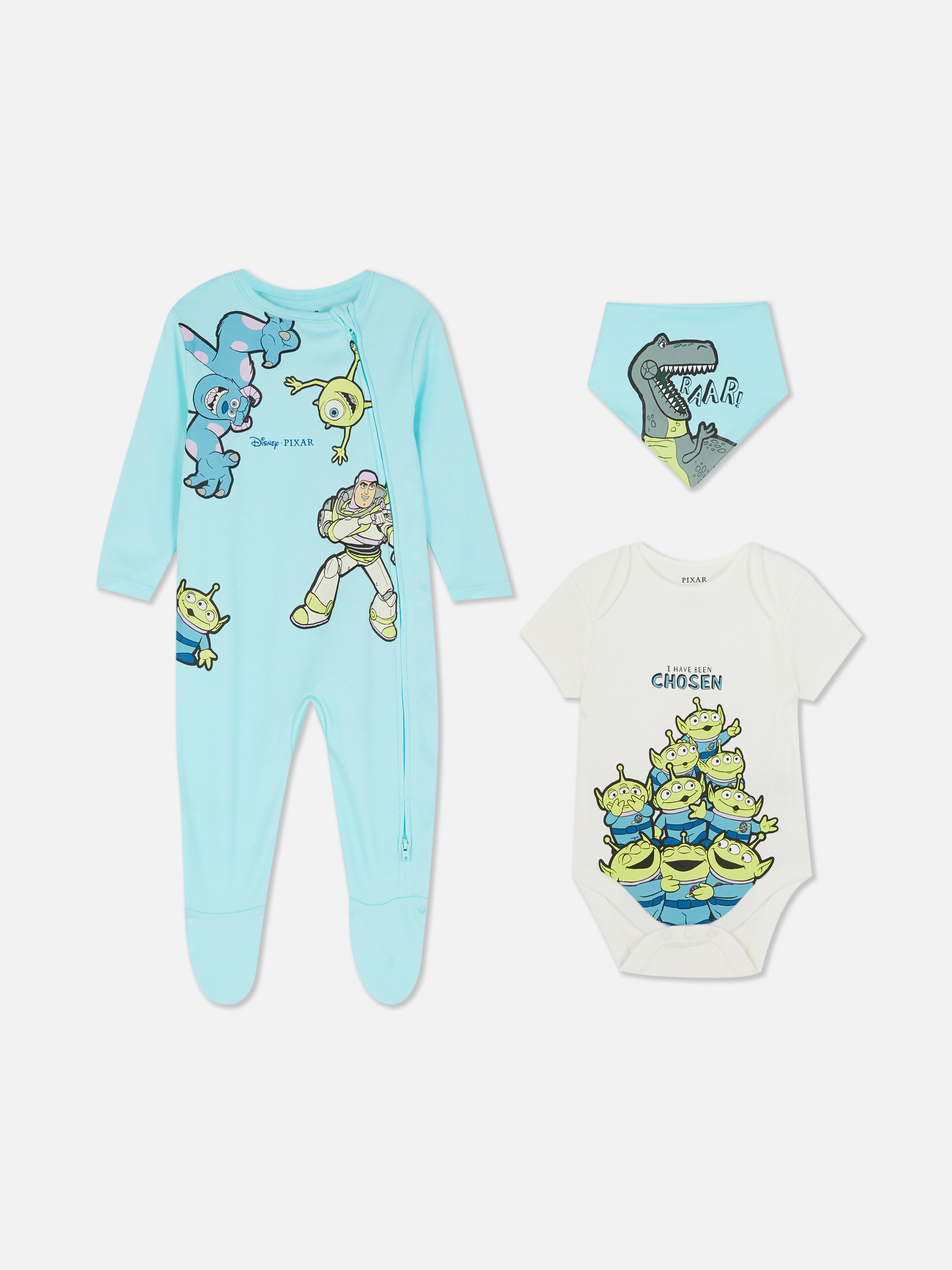 Set starter din 3 piese Pixar de la Disney