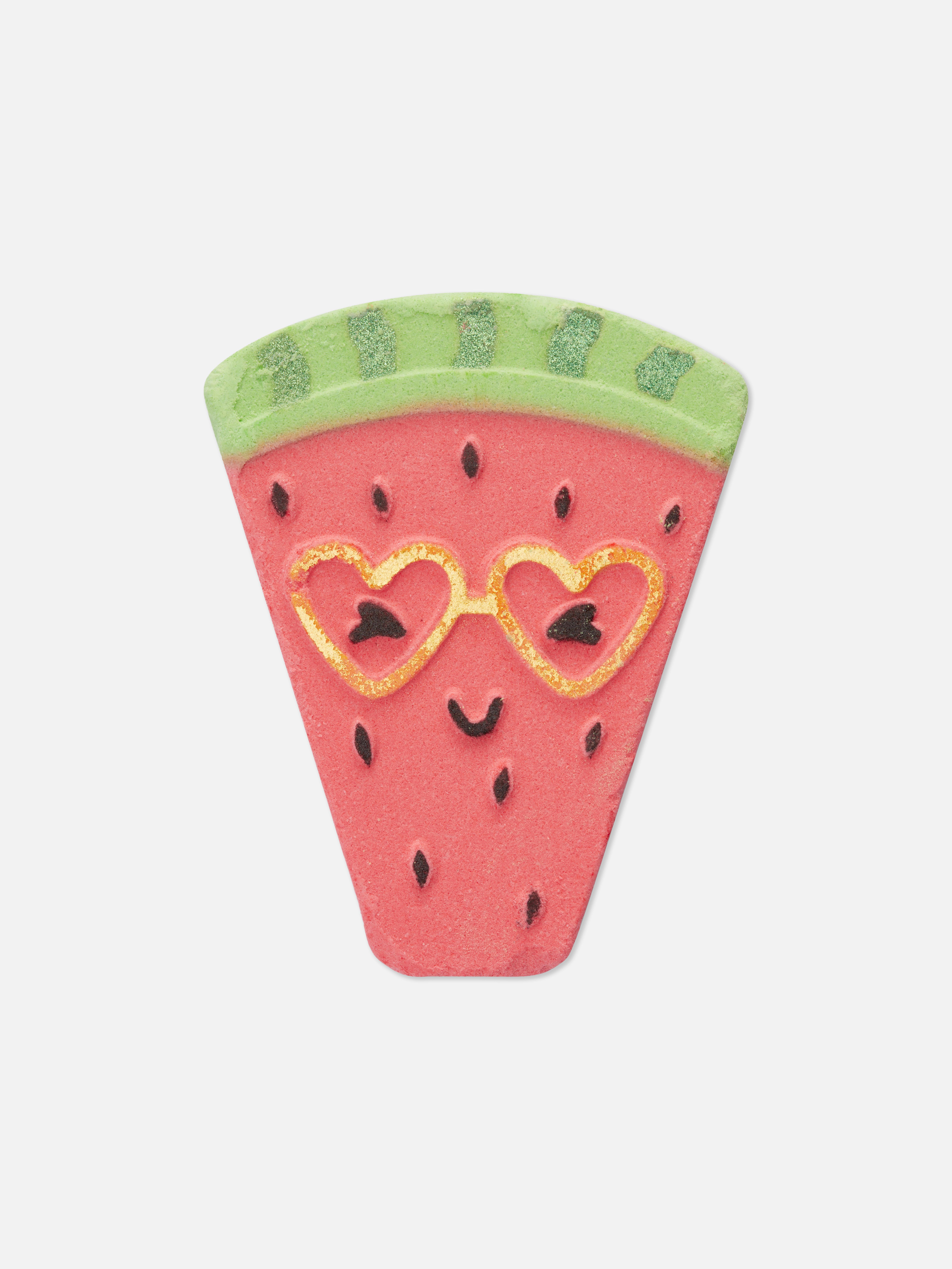 Wassermelonen-Badebombe