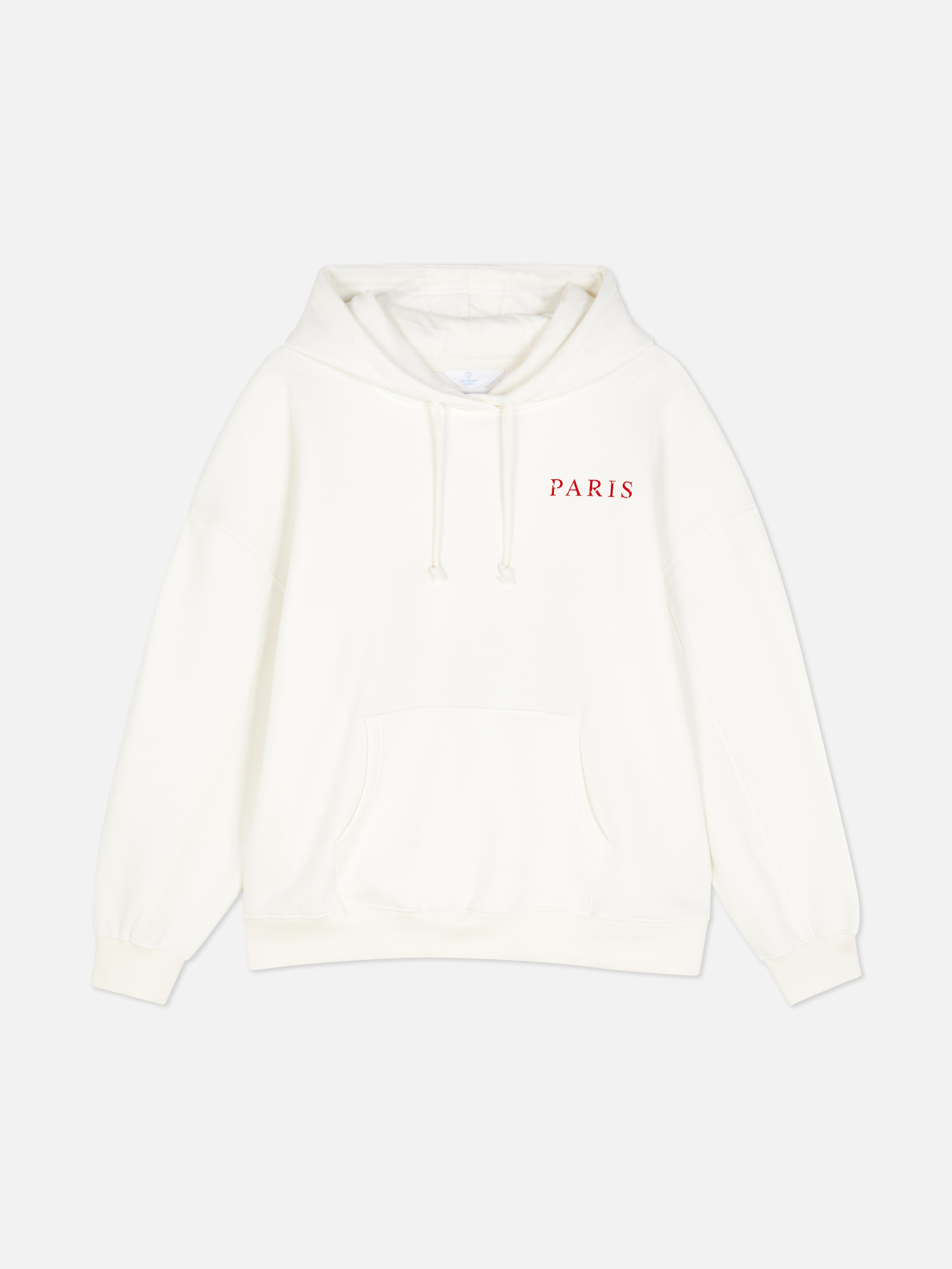 Hoodie im Oversized-Look mit Grafik