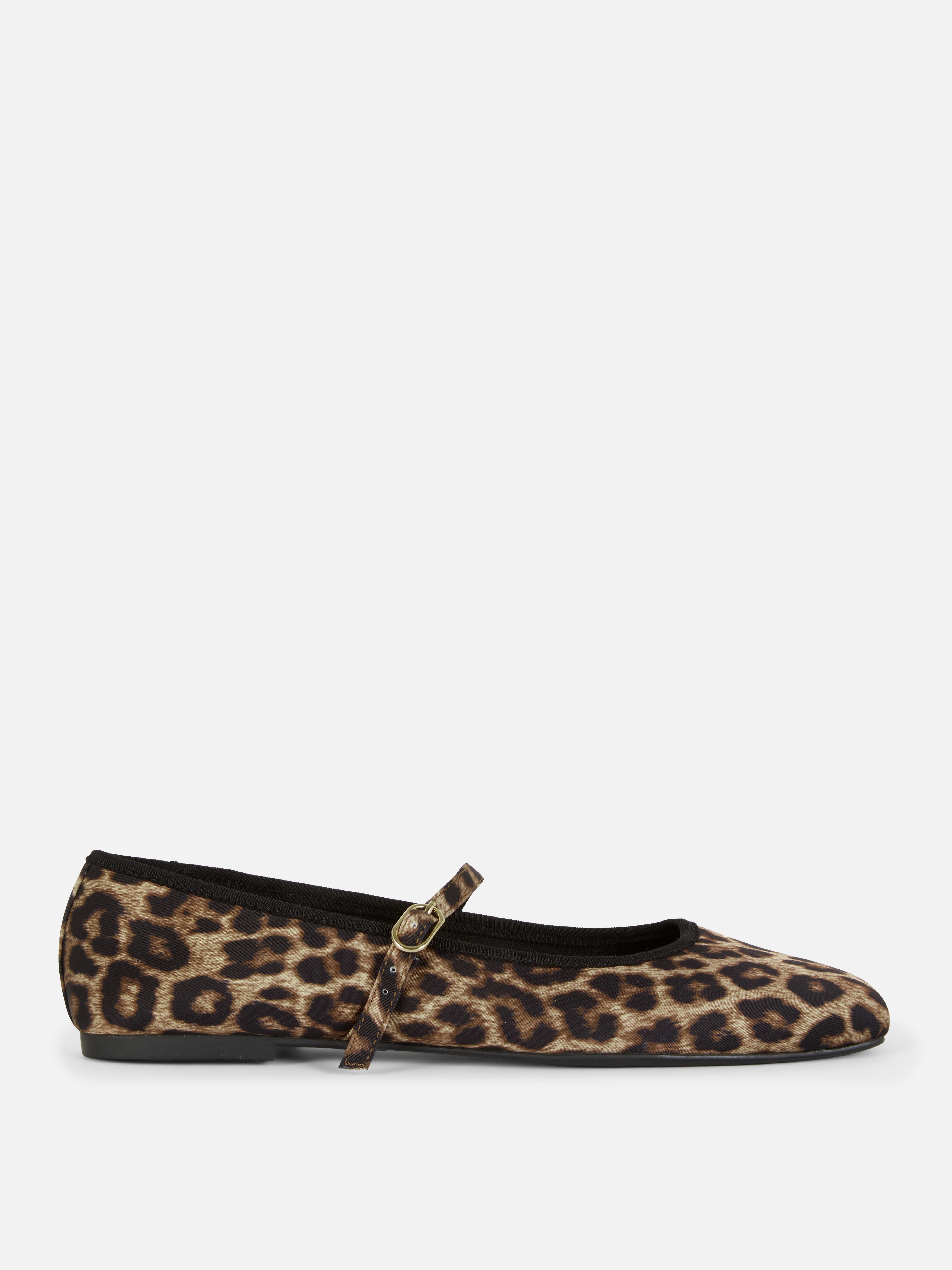Square Toe Mary Jane Ballerinas