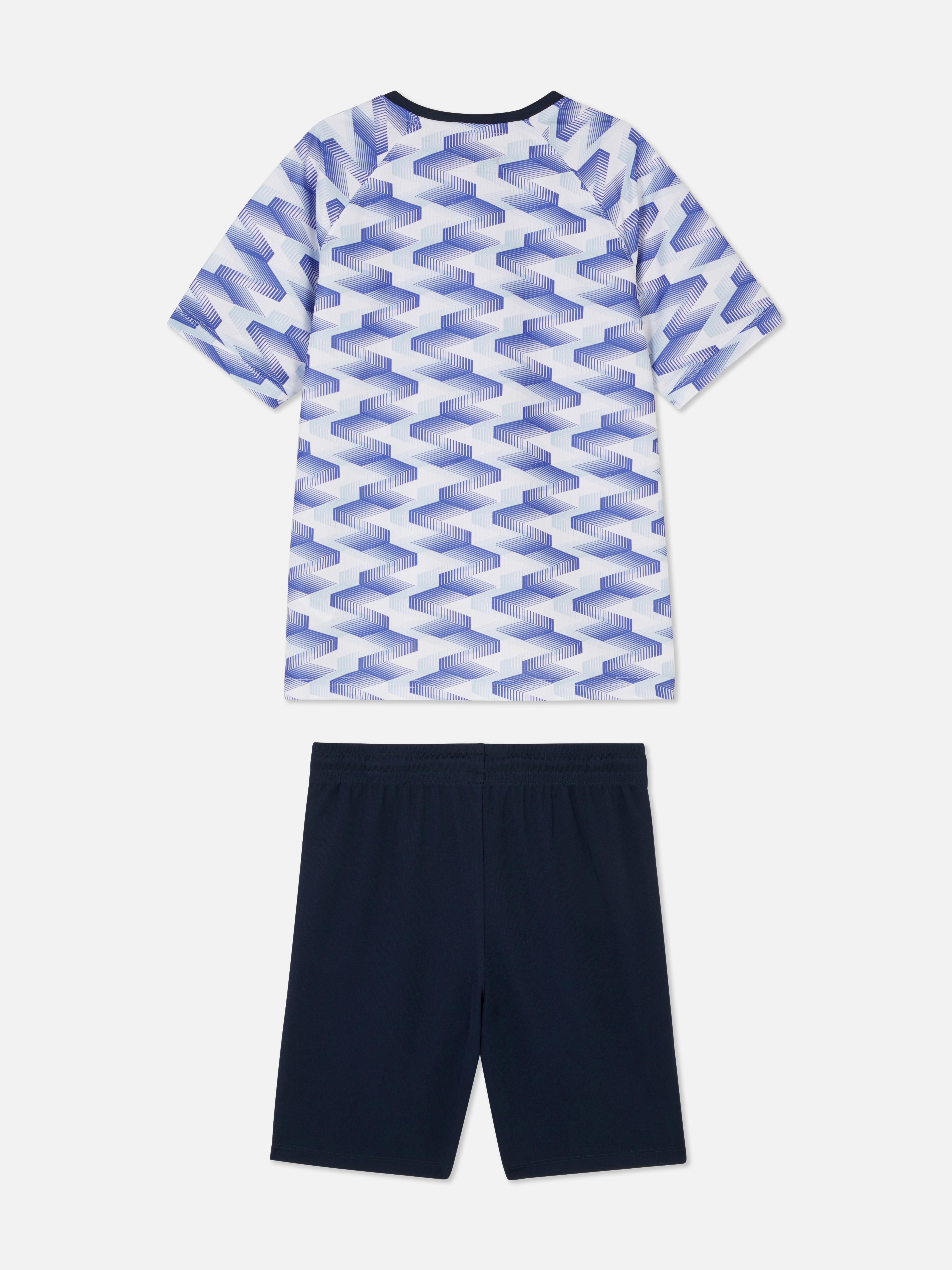 Sportset met T-shirt en short