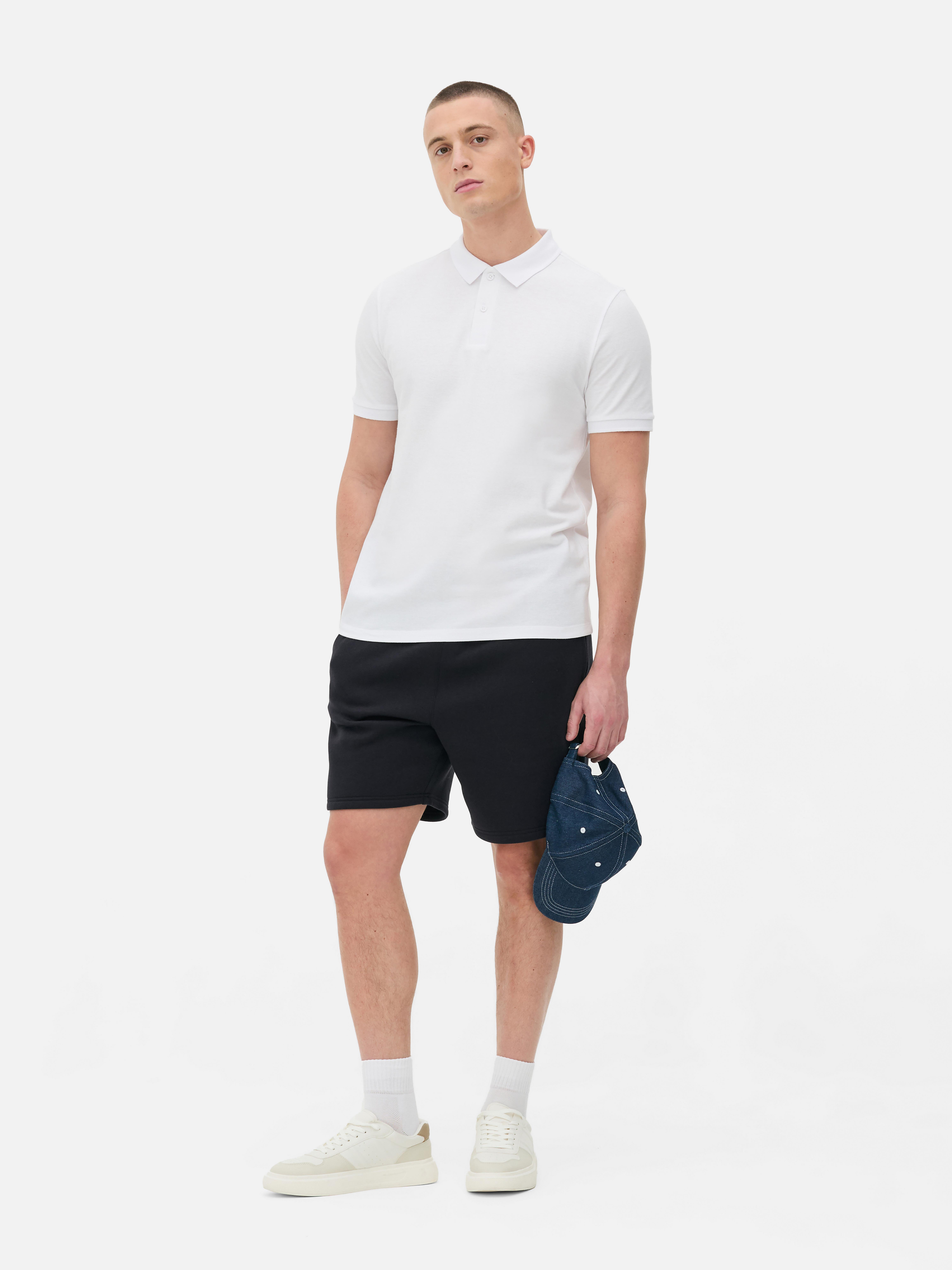Drawstring Jersey Shorts