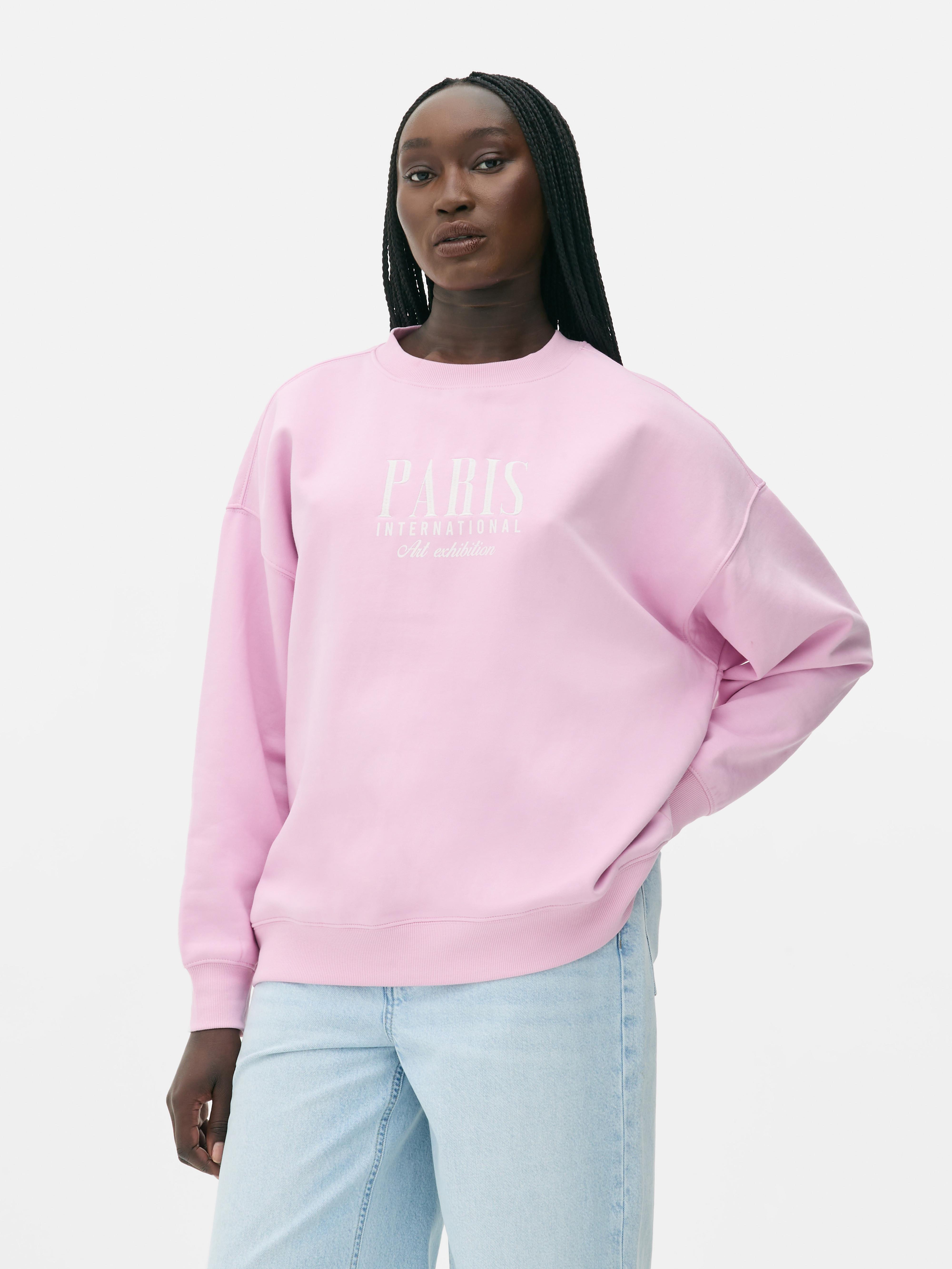 Oversized Printed Sweatshirt