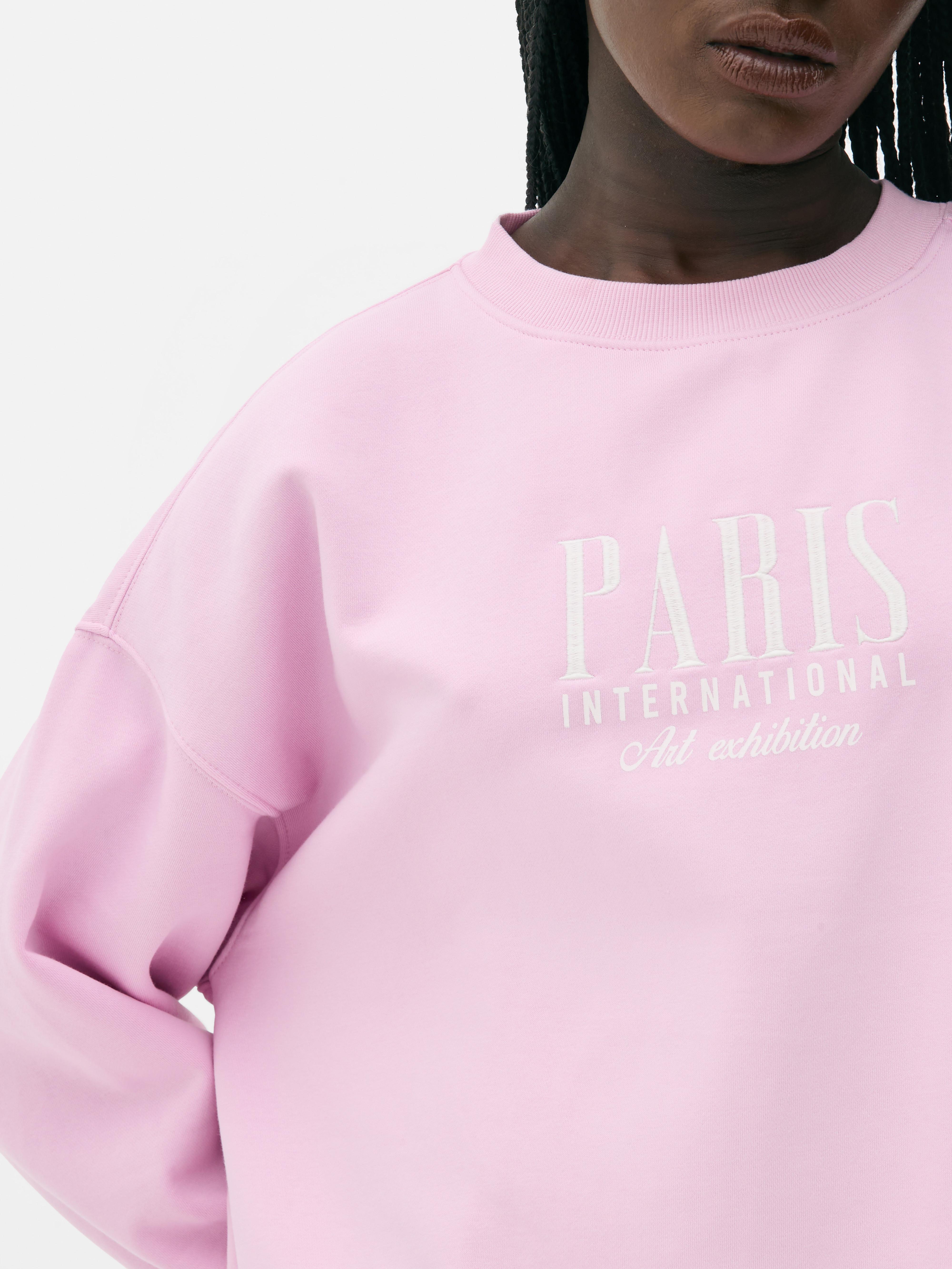 Oversized Printed Sweatshirt