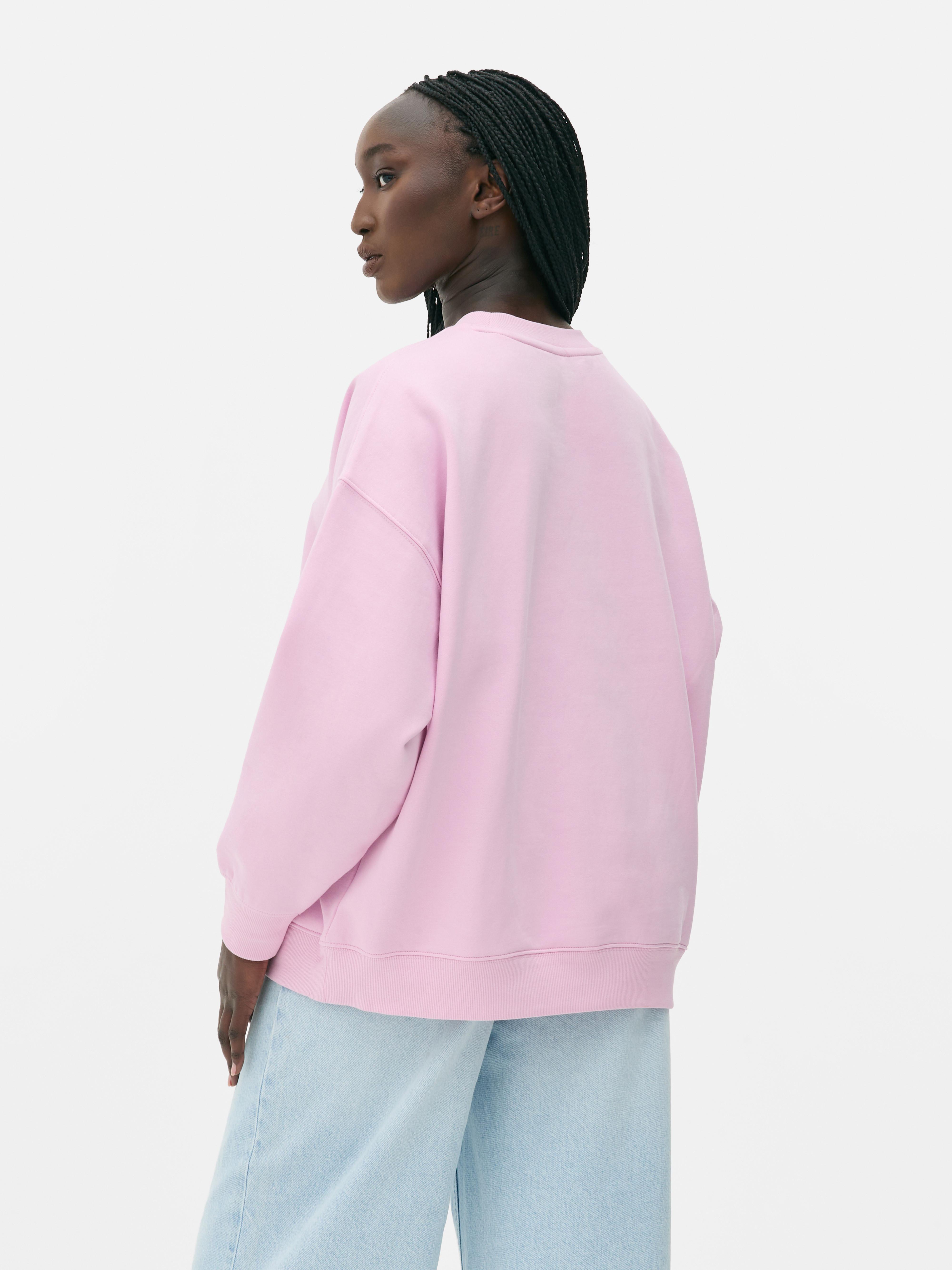 Oversized Printed Sweatshirt