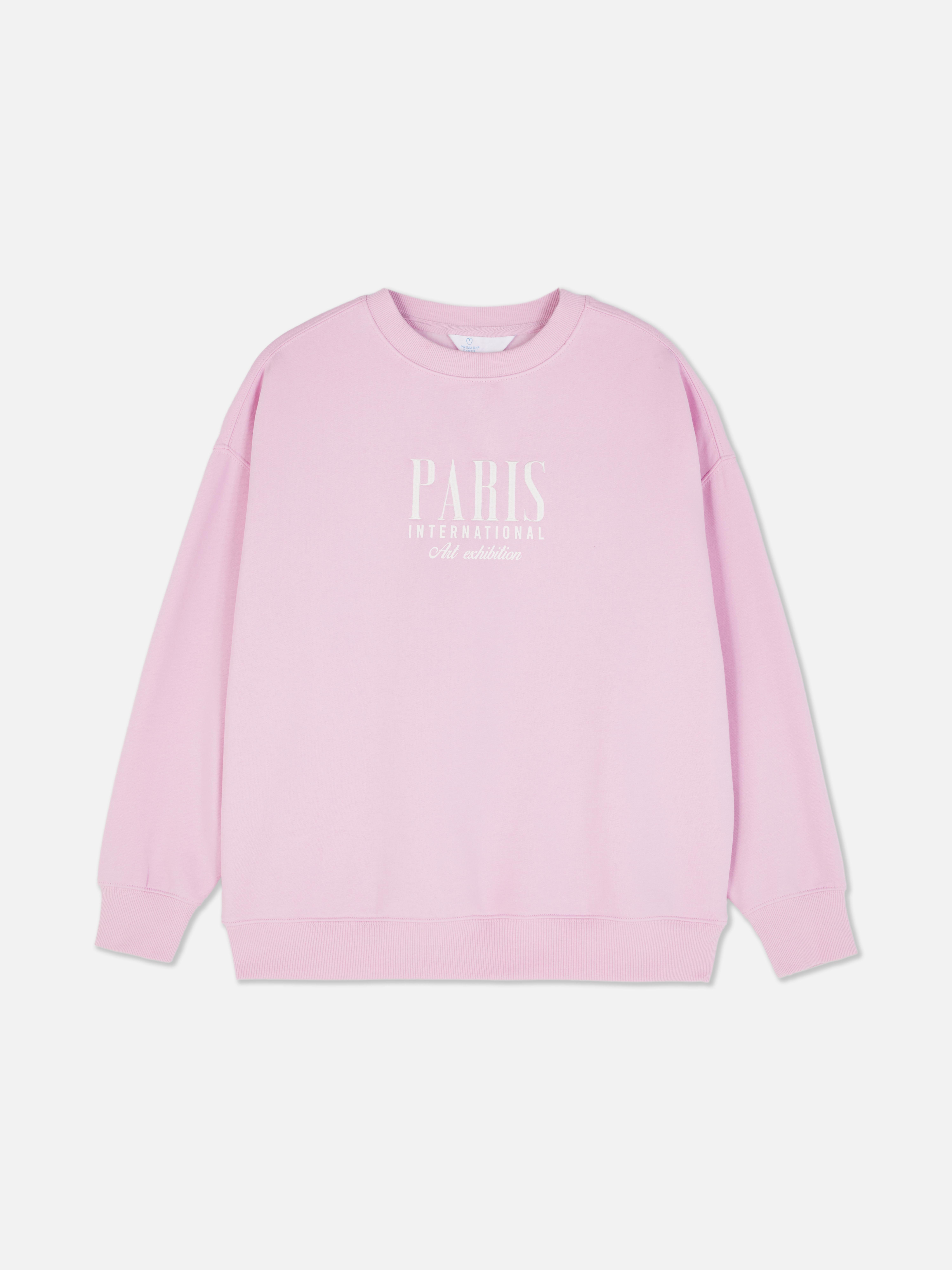 Oversized Printed Sweatshirt